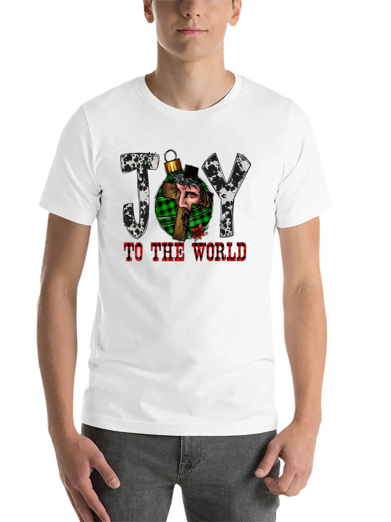 Joy The World Stylish Everyday T-Shirt – Unisex Basic Cotton Tee