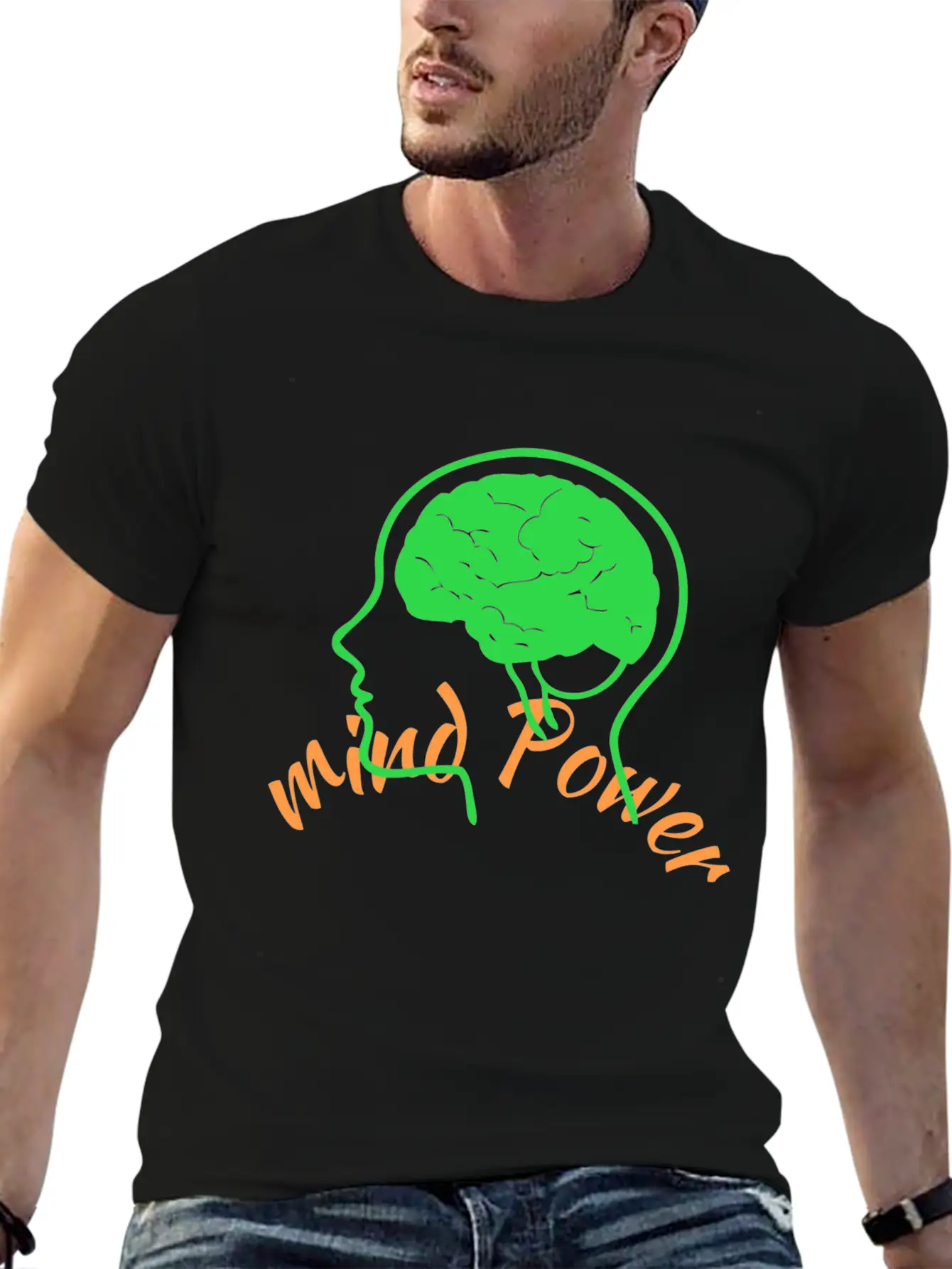 JSR Mind Basic Graphic T-Shirt – Daily Comfort In Soft Cotton