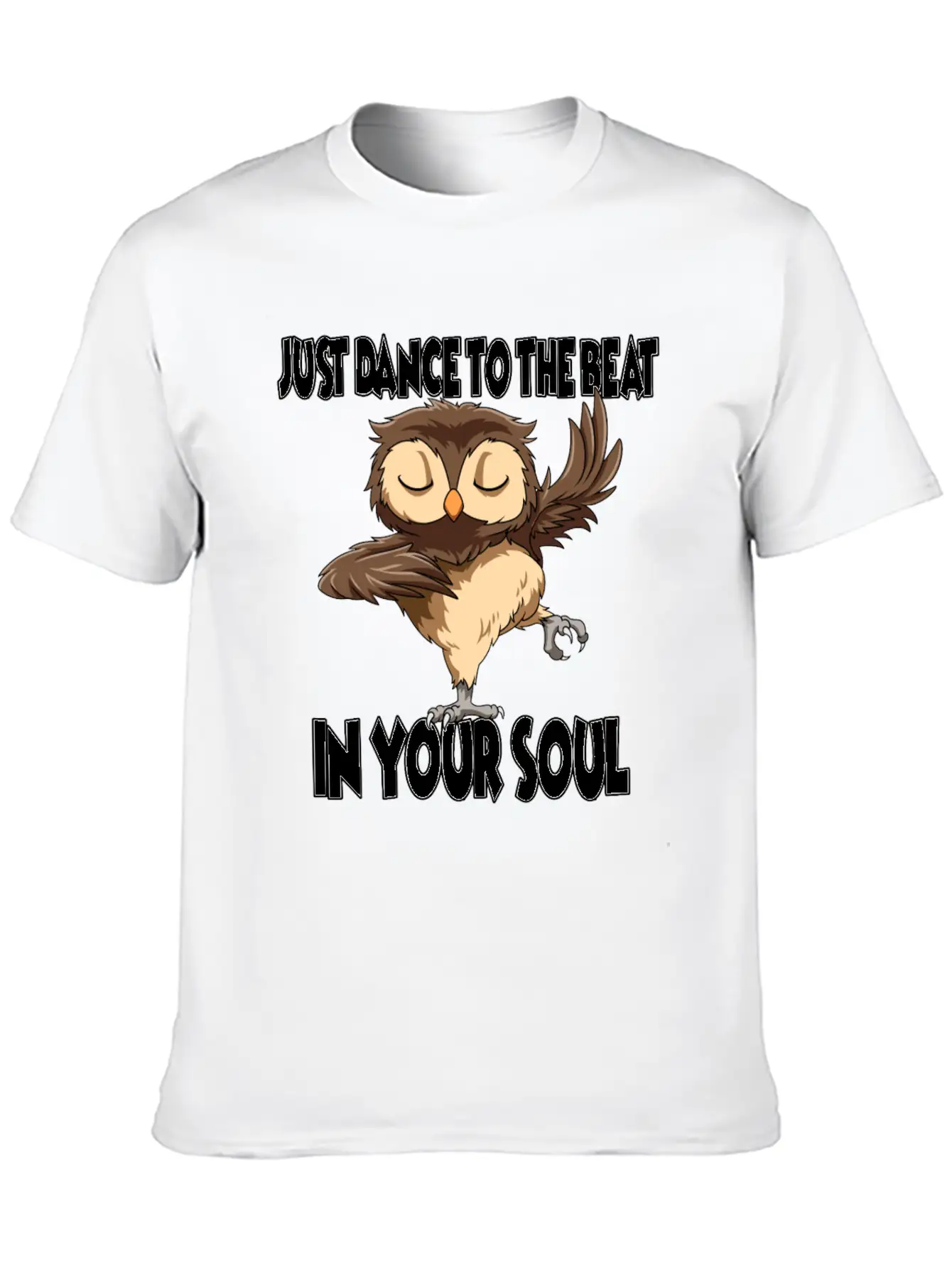 Just Dance To The Beat In Your Soul Basic Graphic T-Shirt – Daily Comfort In Soft Cotton