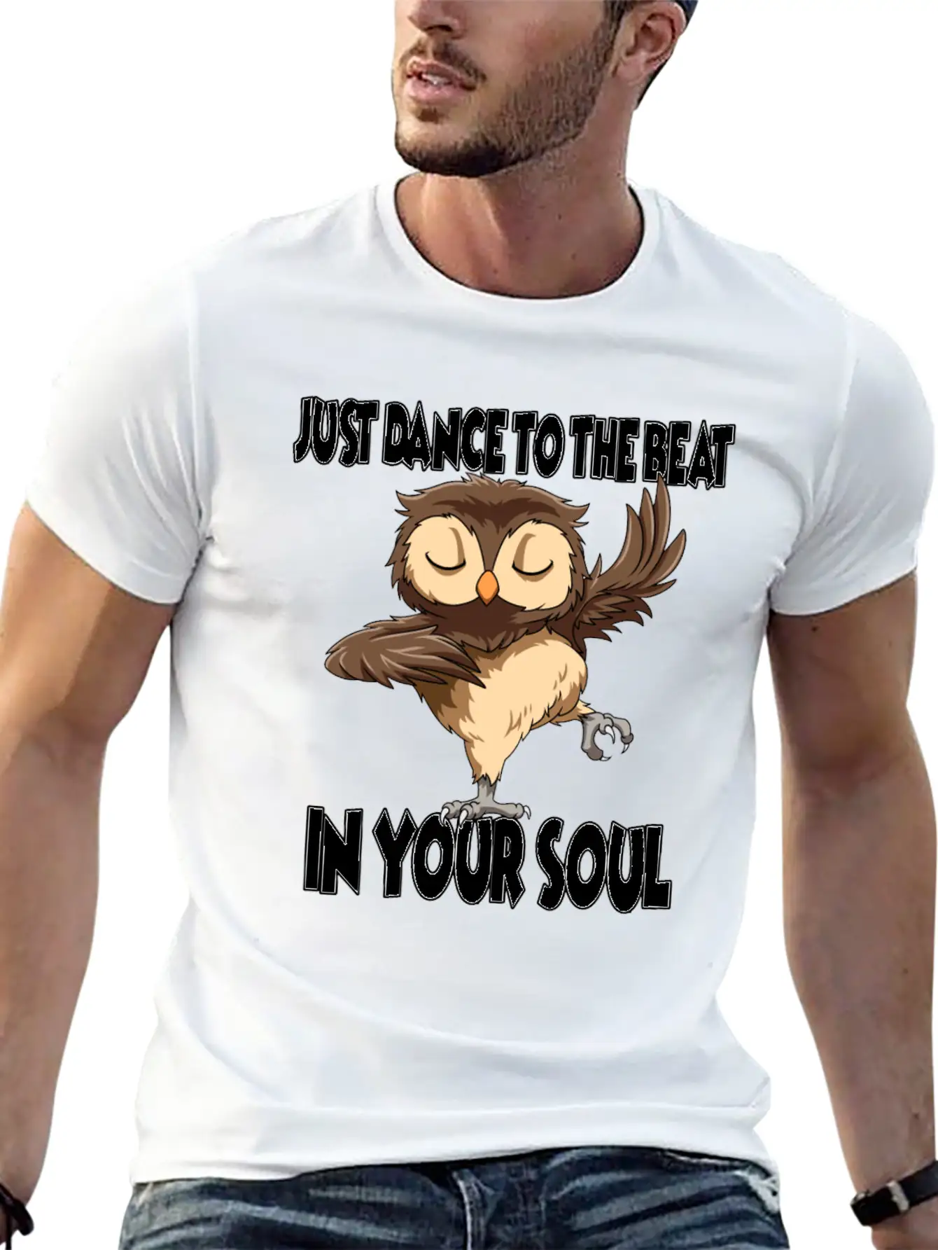 Just Dance To The Beat In Your Soul Basic Graphic T-Shirt – Daily Comfort In Soft Cotton
