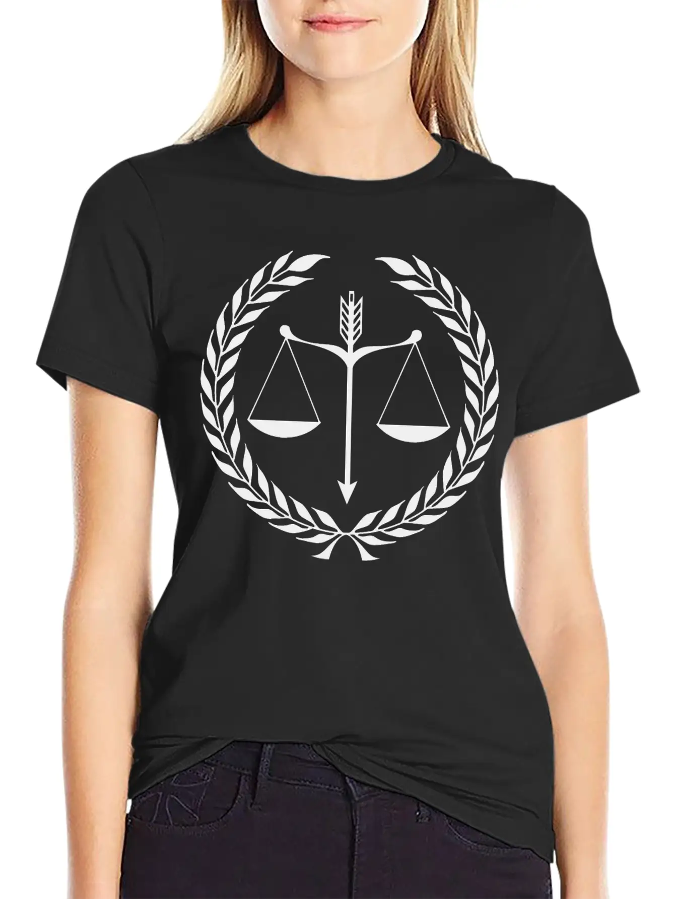 Justice Emblem Stylish Everyday T-Shirt – Unisex Basic Cotton Tee