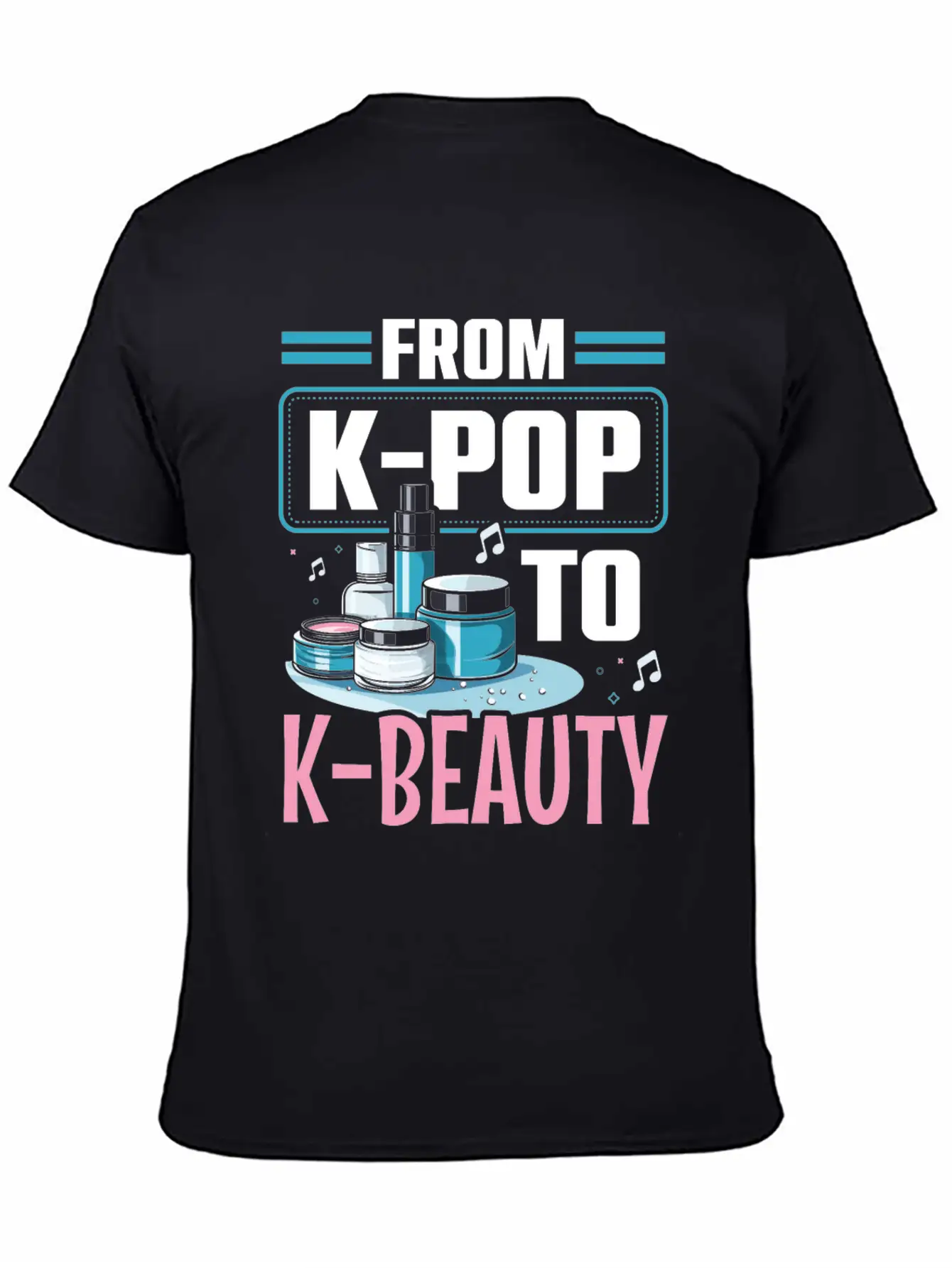 K-Beauty Skincare Oppa Korean Beauty South Korea Basic Graphic T-Shirt – Daily Comfort In Soft Cotton