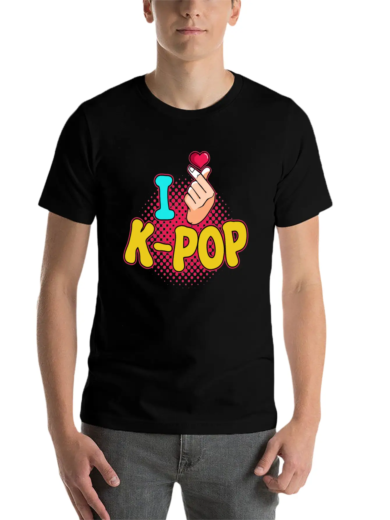K-Pop K-drama Korean Music KPop Kdrama Gift Basic Graphic T-Shirt – Daily Comfort In Soft Cotton