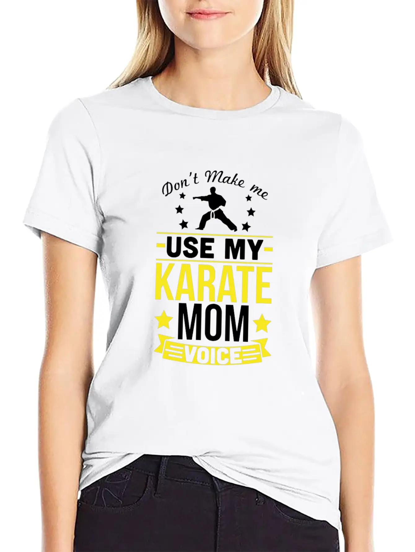 Karate Mom Voice T-Shirt Classic Cotton Tee – Unisex Comfort For Any Season