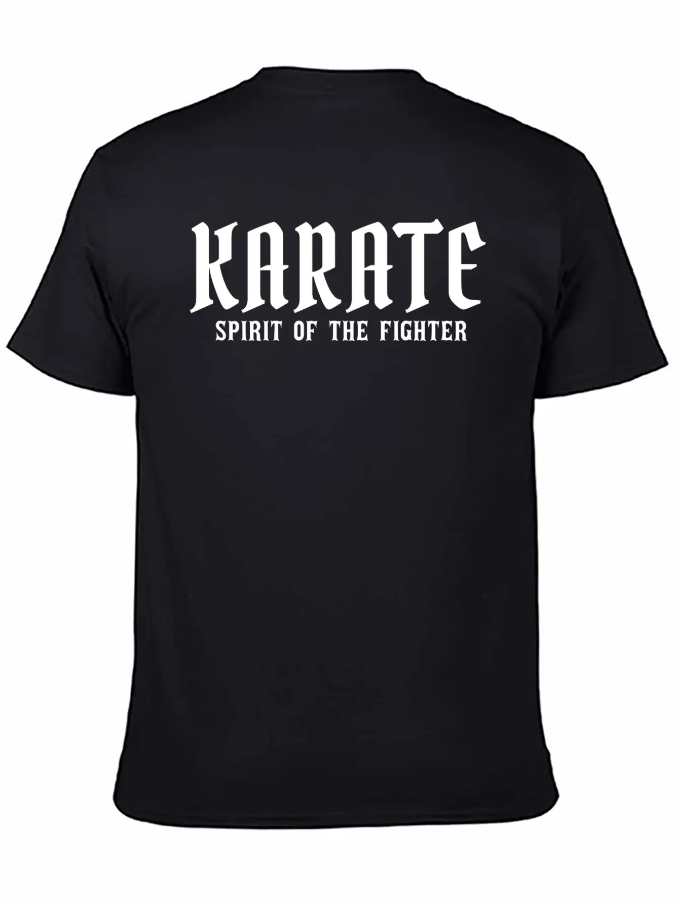 Karate Spirit Casual Graphic T-Shirt – Simple And Comfortable Daily Wear