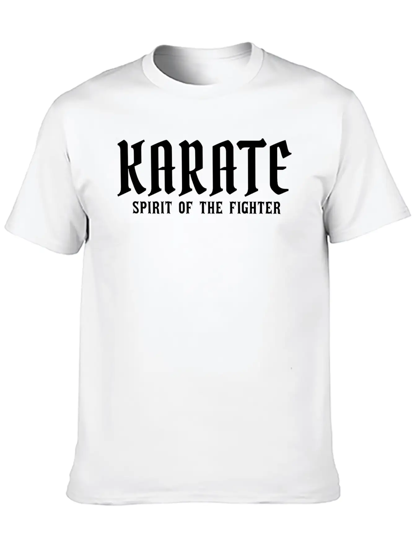 Karate Spirit Casual Graphic T-Shirt – Simple And Comfortable Daily Wear