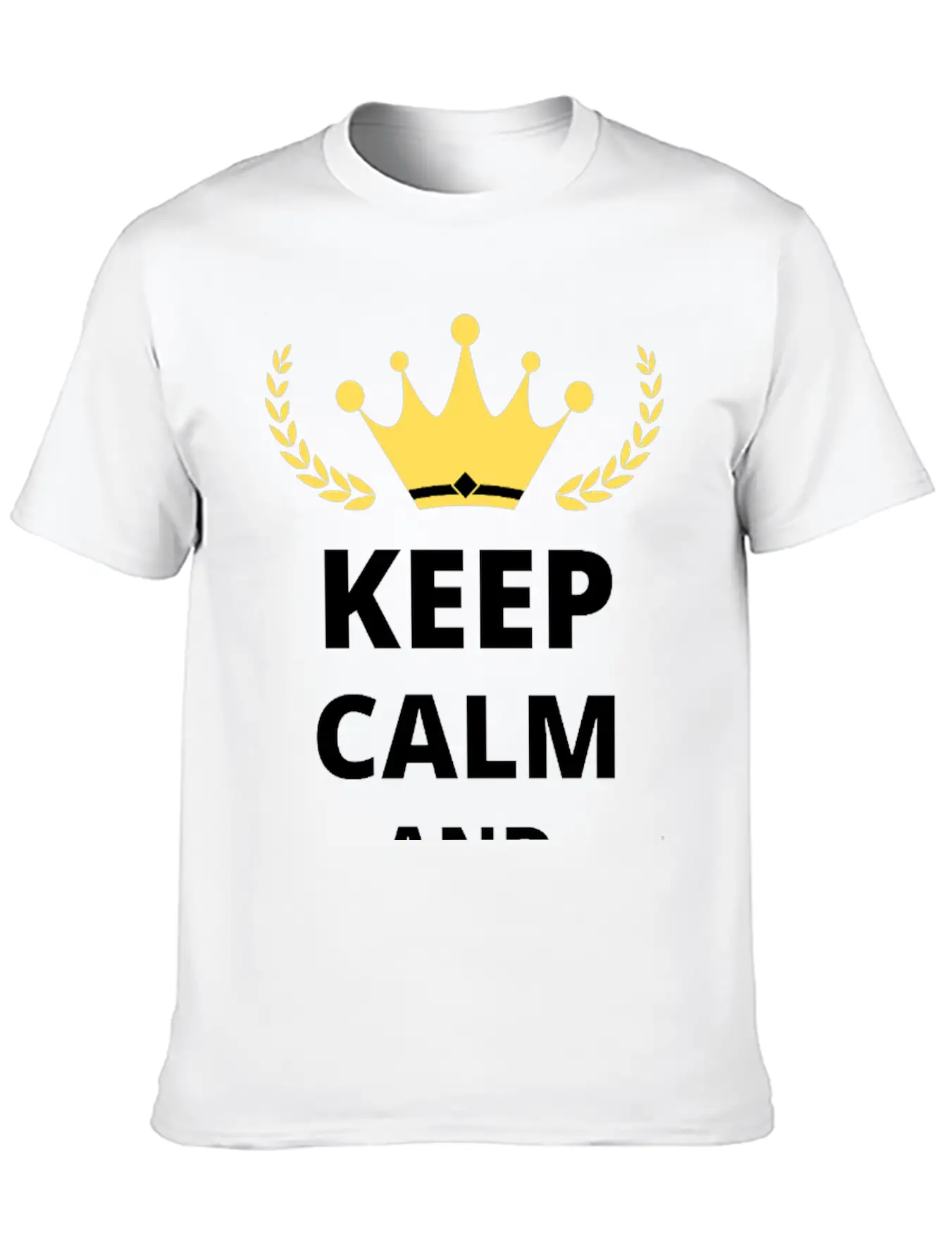 Keep Calm And Let It Go Unisex Cotton Tee – Relaxed Fit For Any Occasion