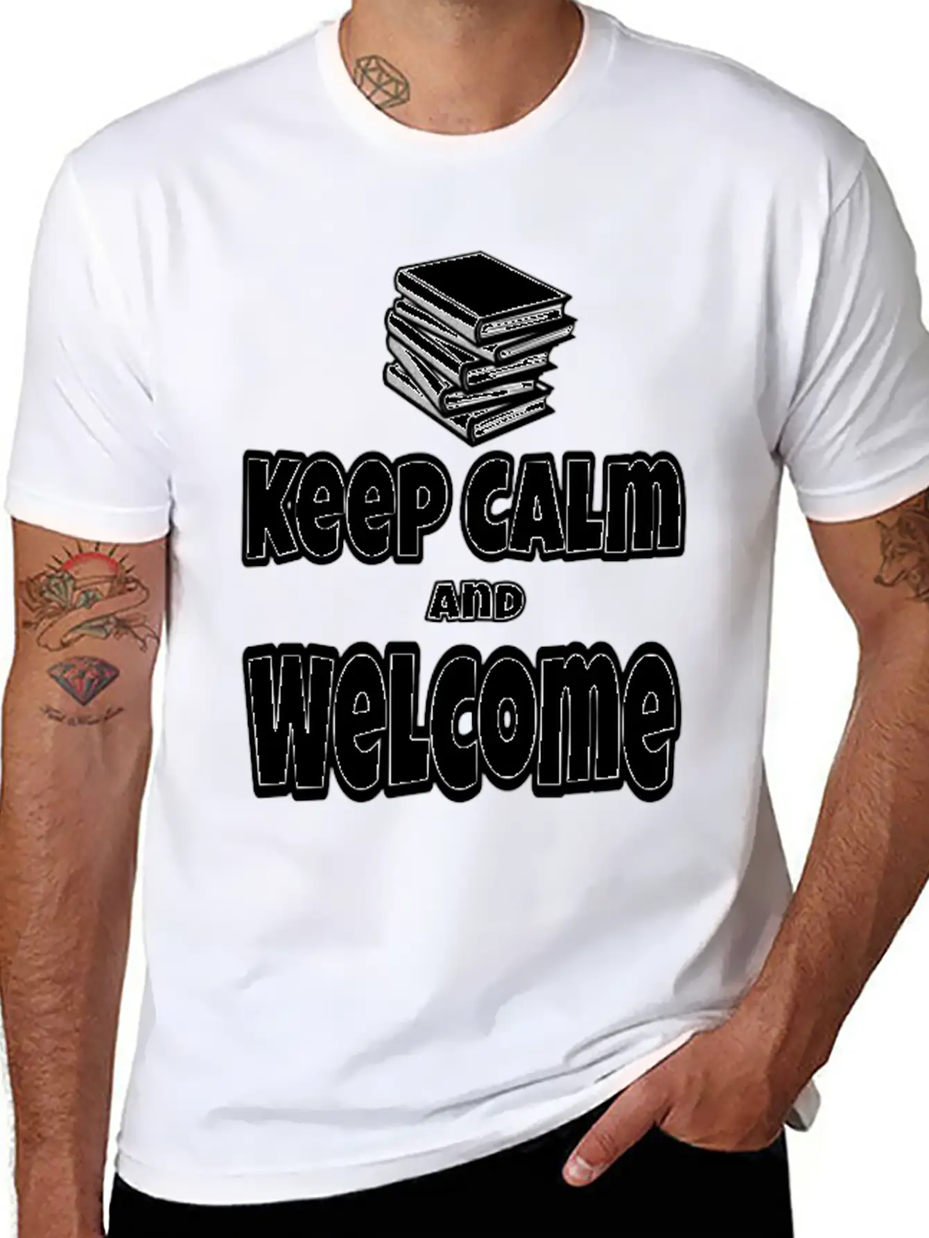 Keep Calm And Welcome Back To School Unisex Casual T-Shirt – Clean Design For Daily Comfort