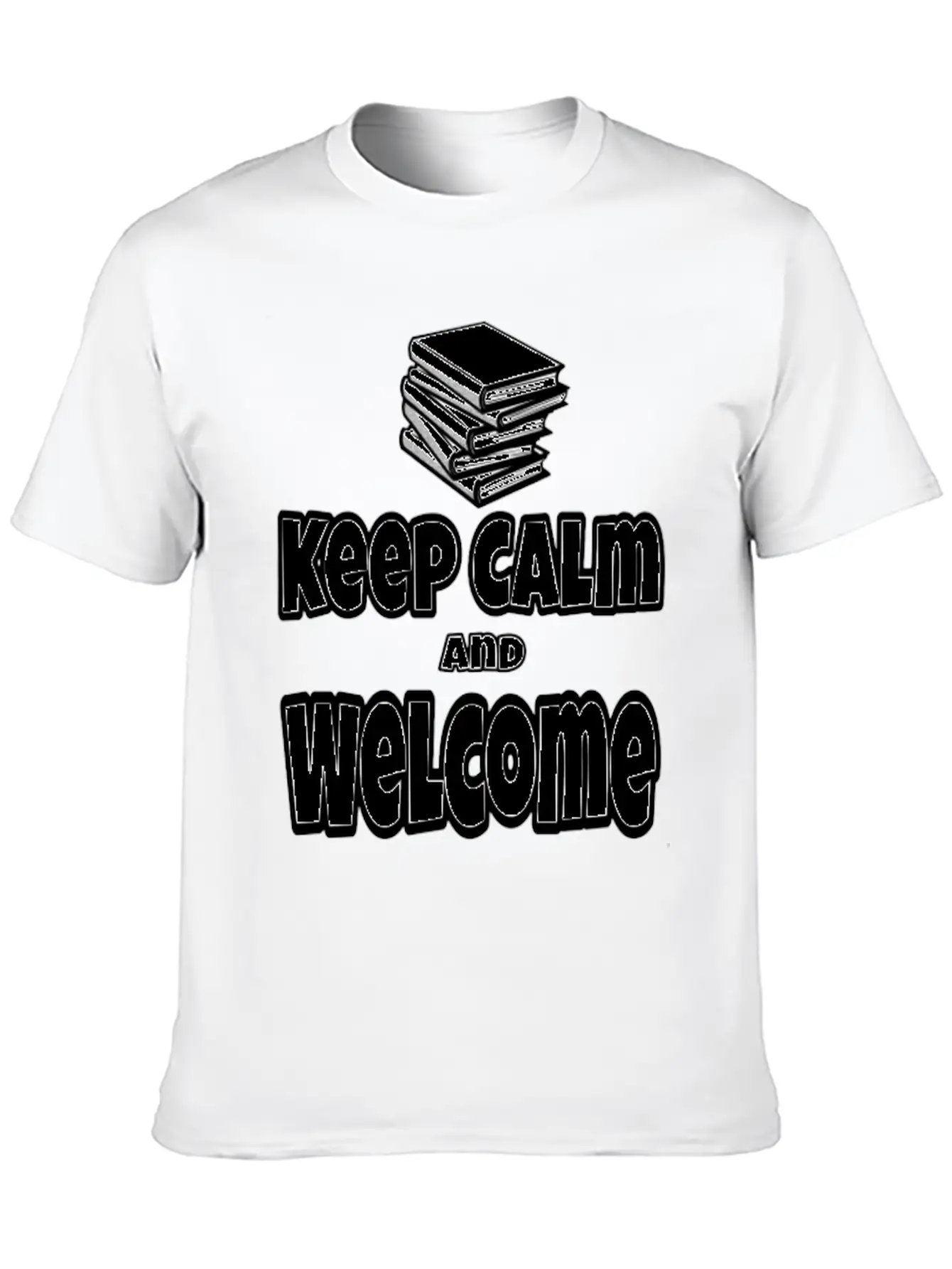 Keep Calm And Welcome Back To School Unisex Casual T-Shirt – Clean Design For Daily Comfort