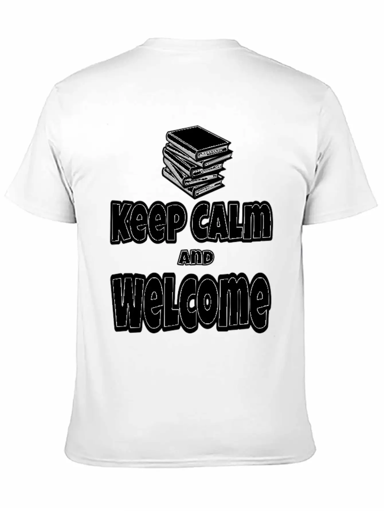 Keep Calm And Welcome Back To School Unisex Casual T-Shirt – Clean Design For Daily Comfort