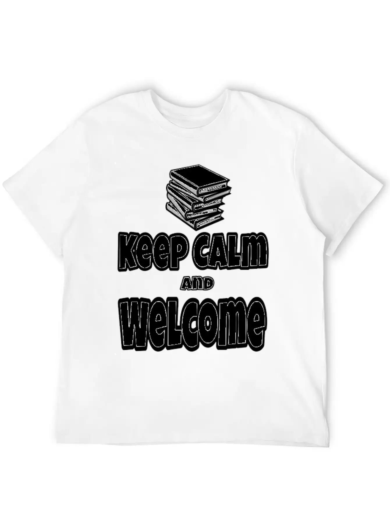 Keep Calm And Welcome Back To School Unisex Casual T-Shirt – Clean Design For Daily Comfort