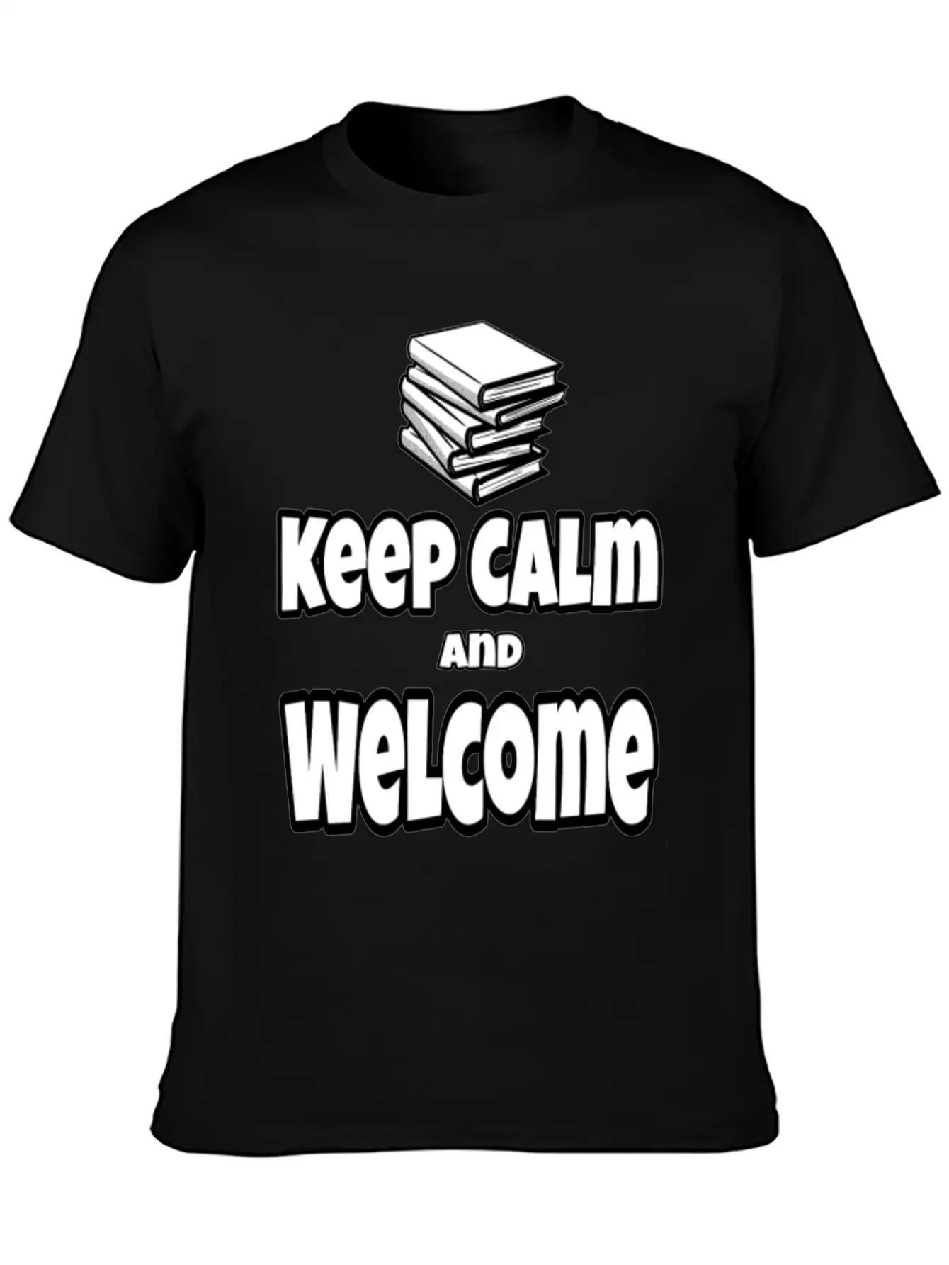 Keep Calm And Welcome Back To School Unisex Casual T-Shirt – Clean Design For Daily Comfort