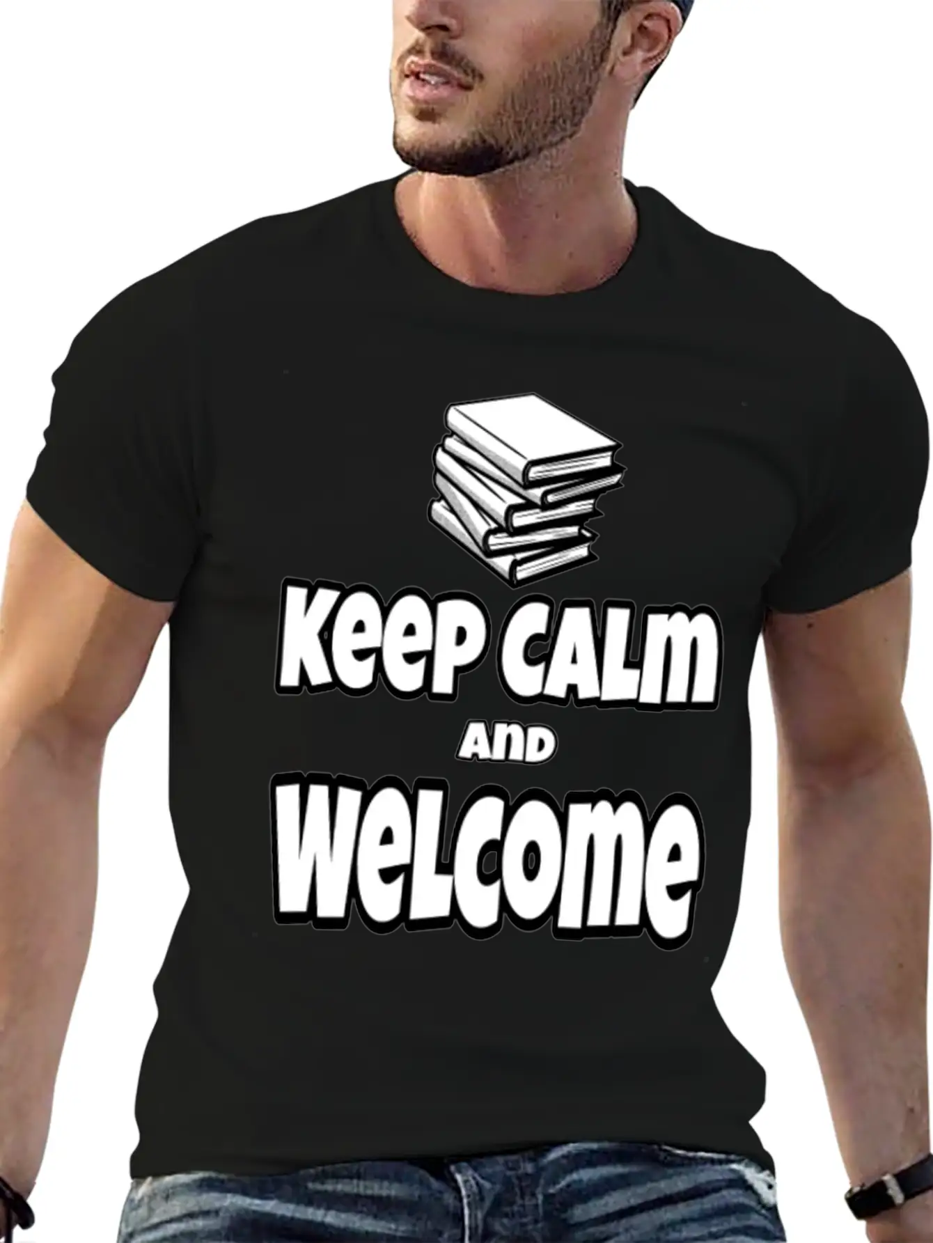 Keep Calm And Welcome Back To School Unisex Casual T-Shirt – Clean Design For Daily Comfort
