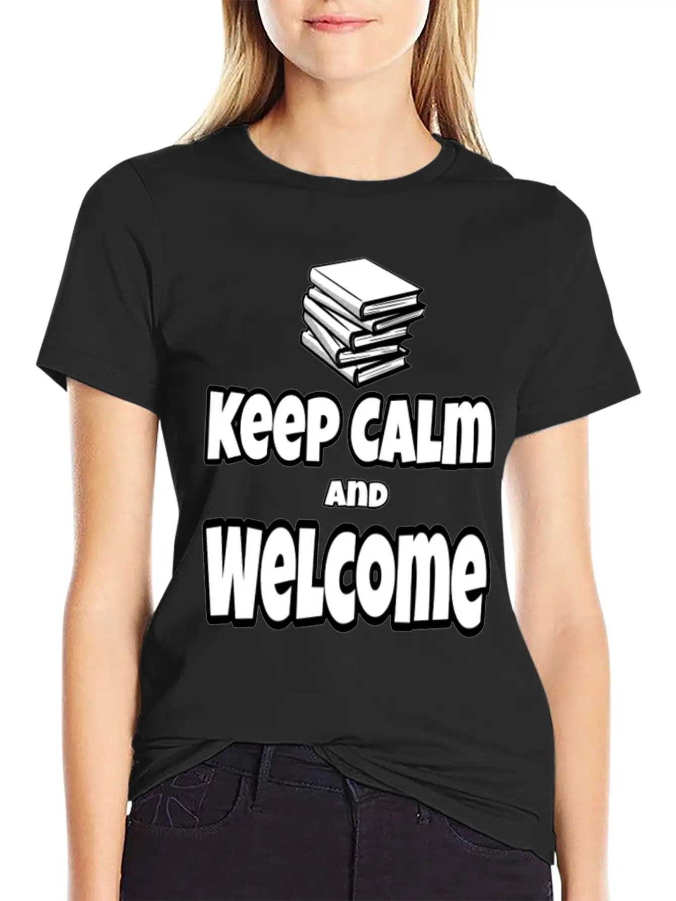 Keep Calm And Welcome Back To School Unisex Casual T-Shirt – Clean Design For Daily Comfort