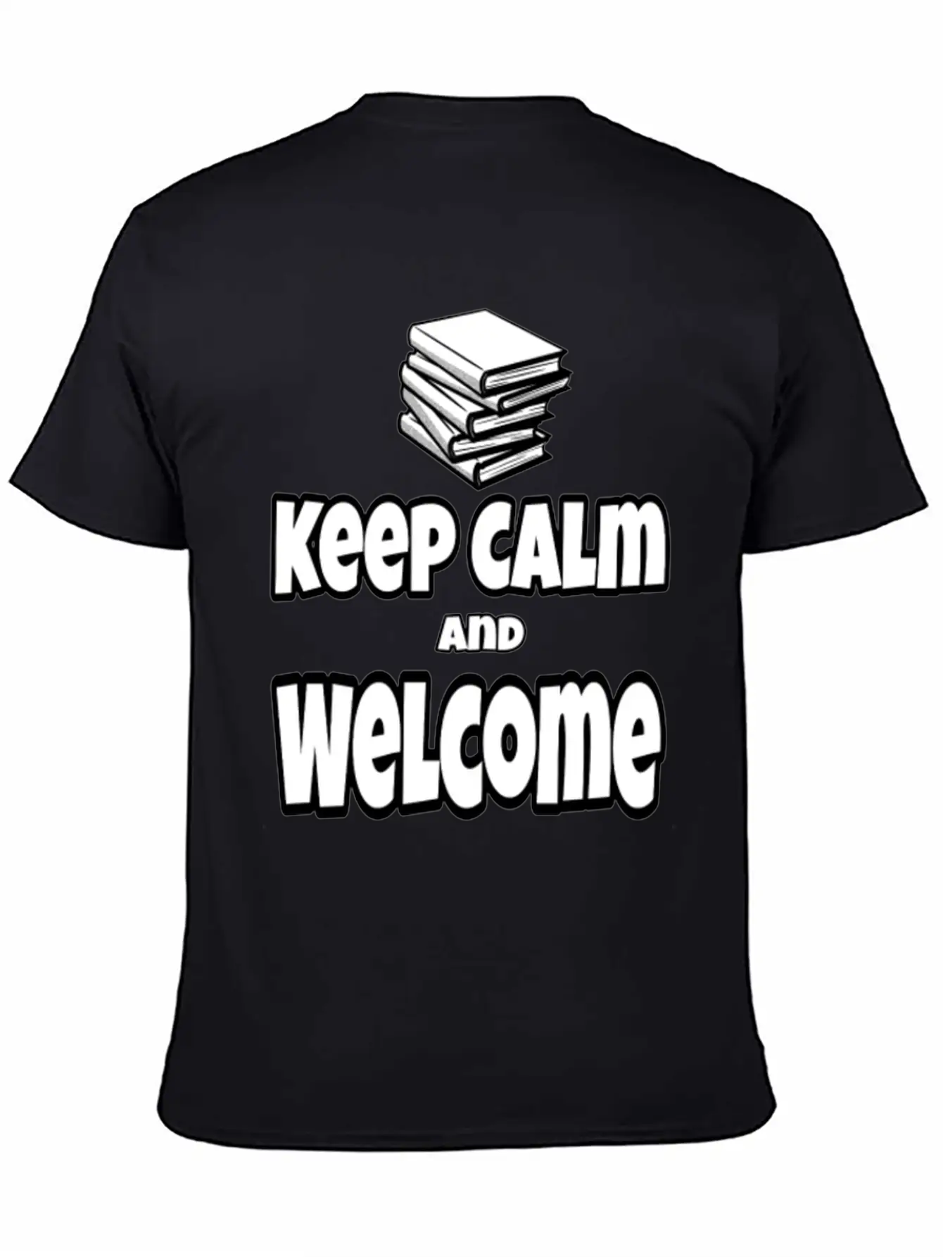 Keep Calm And Welcome Back To School Unisex Casual T-Shirt – Clean Design For Daily Comfort