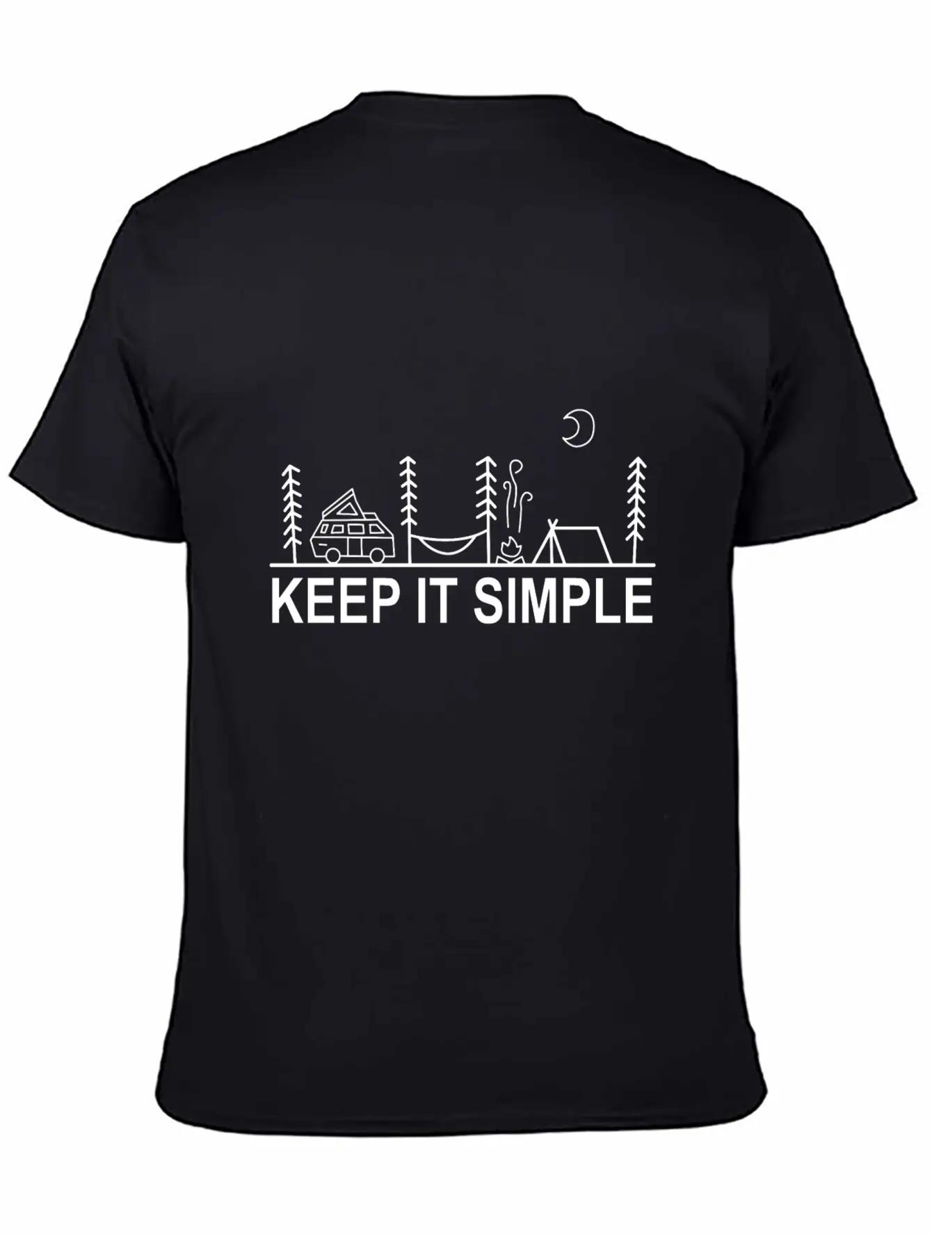 Keep It Simple Boho Chic Bohemian Style Gift Unisex Casual T-Shirt – Clean Design For Daily Comfort