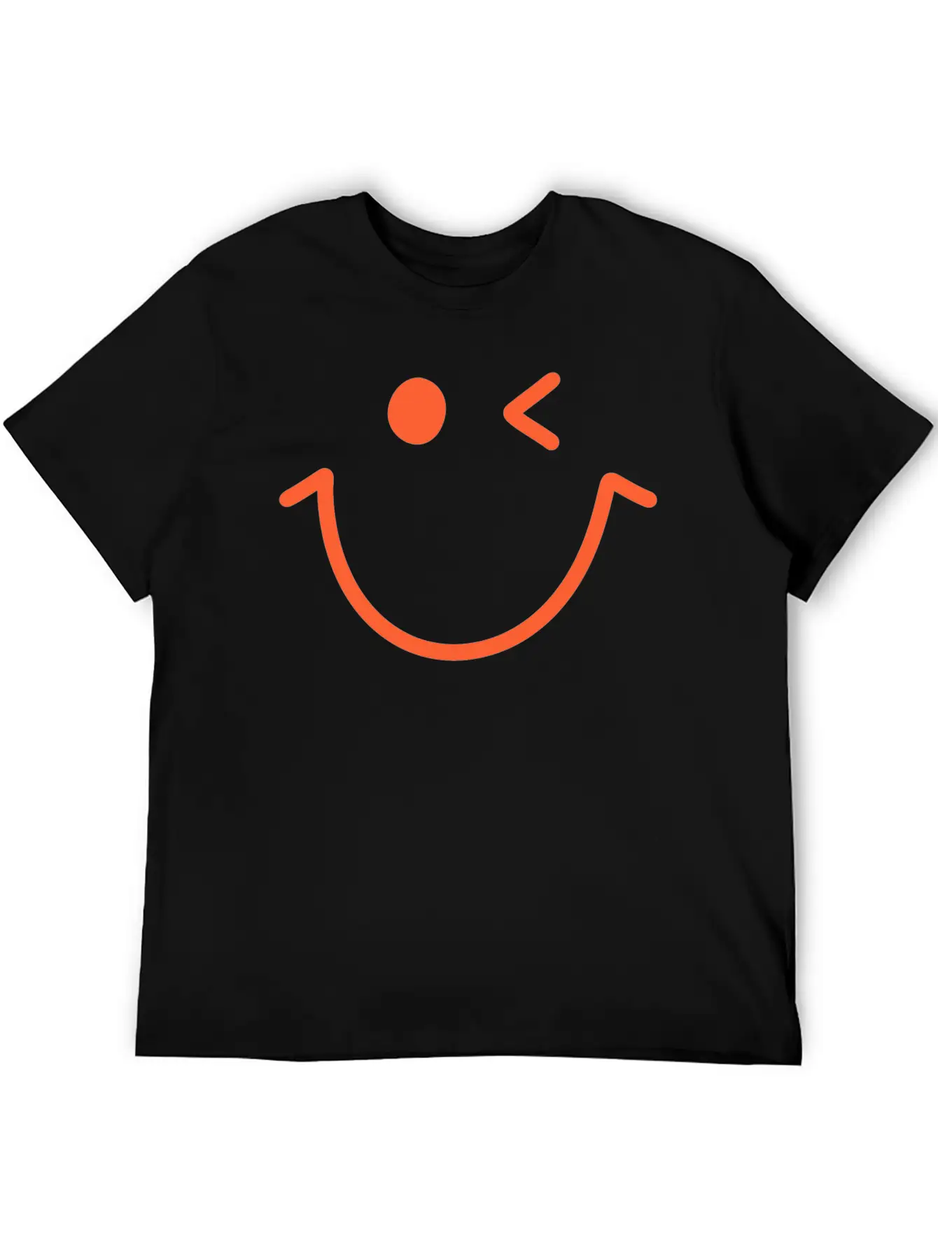 Keep Smile, Face Smile Tattoo Basic Graphic T-Shirt – Daily Comfort In Soft Cotton
