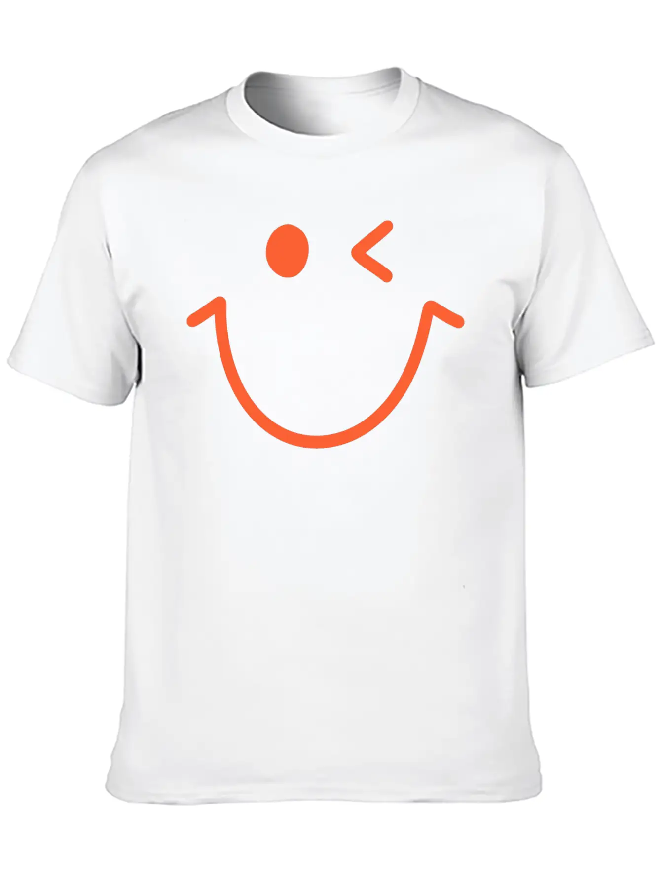 Keep Smile, Face Smile Tattoo Basic Graphic T-Shirt – Daily Comfort In Soft Cotton