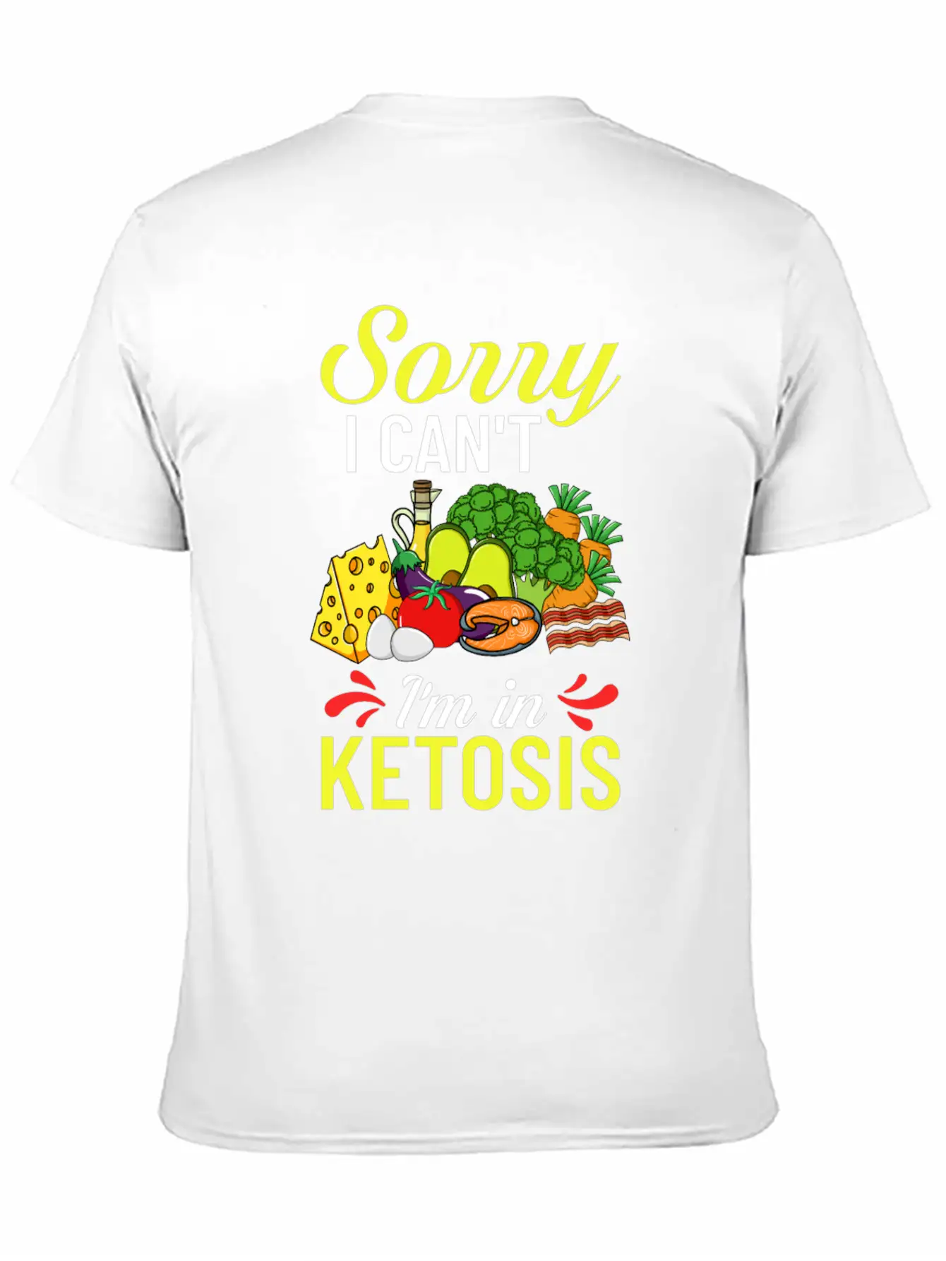 Keto Diet Ketogenic Recipes Snack Bread Basic Graphic T-Shirt – Daily Comfort In Soft Cotton