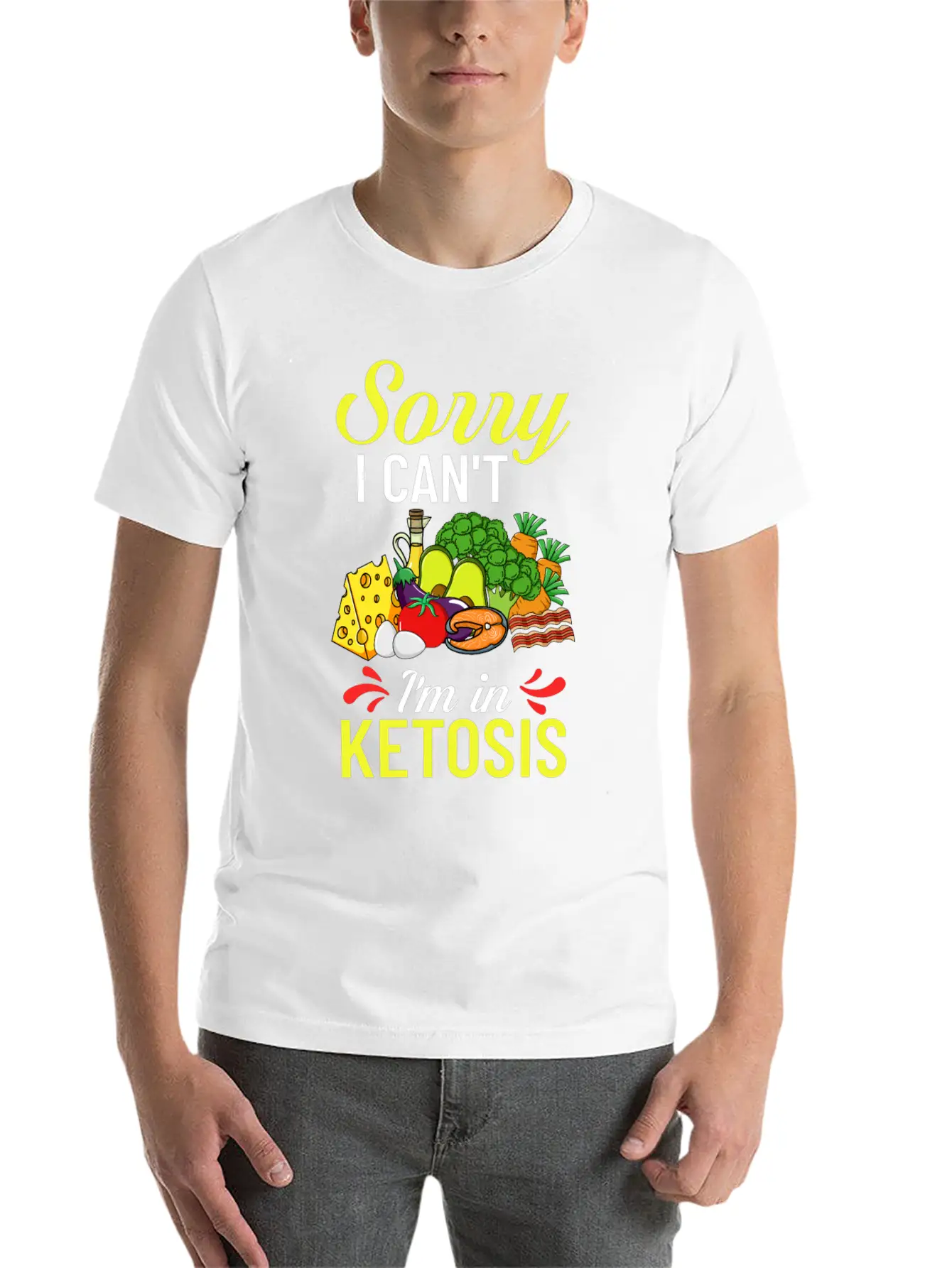 Keto Diet Ketogenic Recipes Snack Bread Basic Graphic T-Shirt – Daily Comfort In Soft Cotton