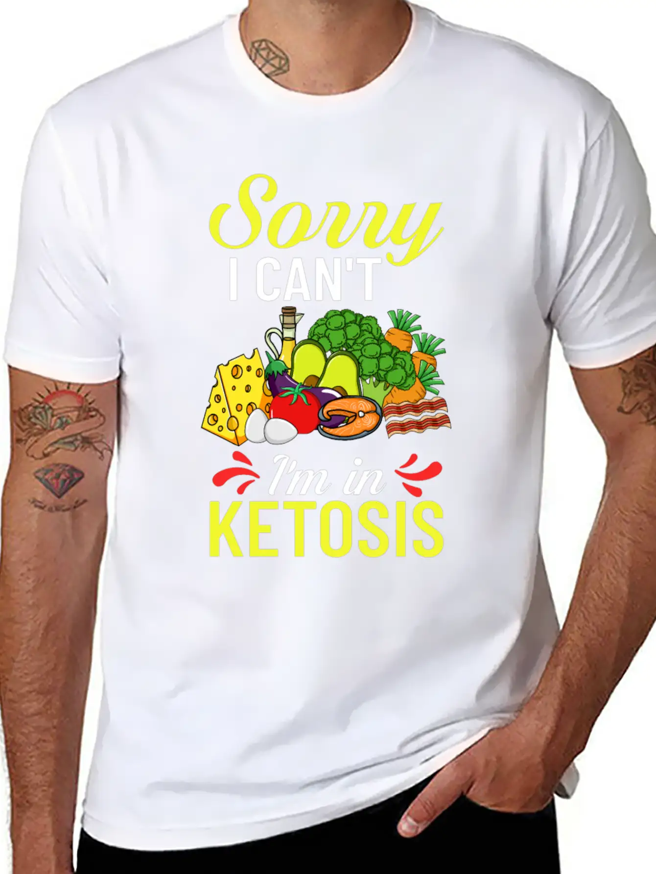 Keto Diet Ketogenic Recipes Snack Bread Basic Graphic T-Shirt – Daily Comfort In Soft Cotton