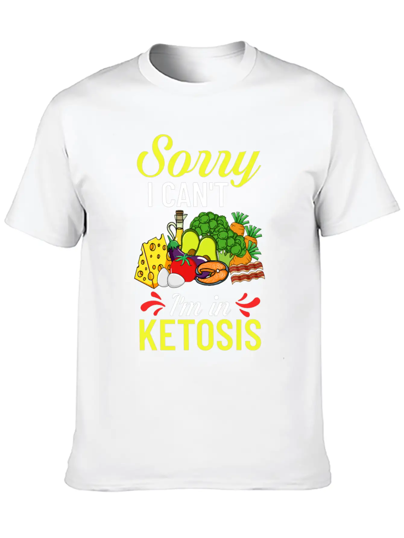 Keto Diet Ketogenic Recipes Snack Bread Basic Graphic T-Shirt – Daily Comfort In Soft Cotton