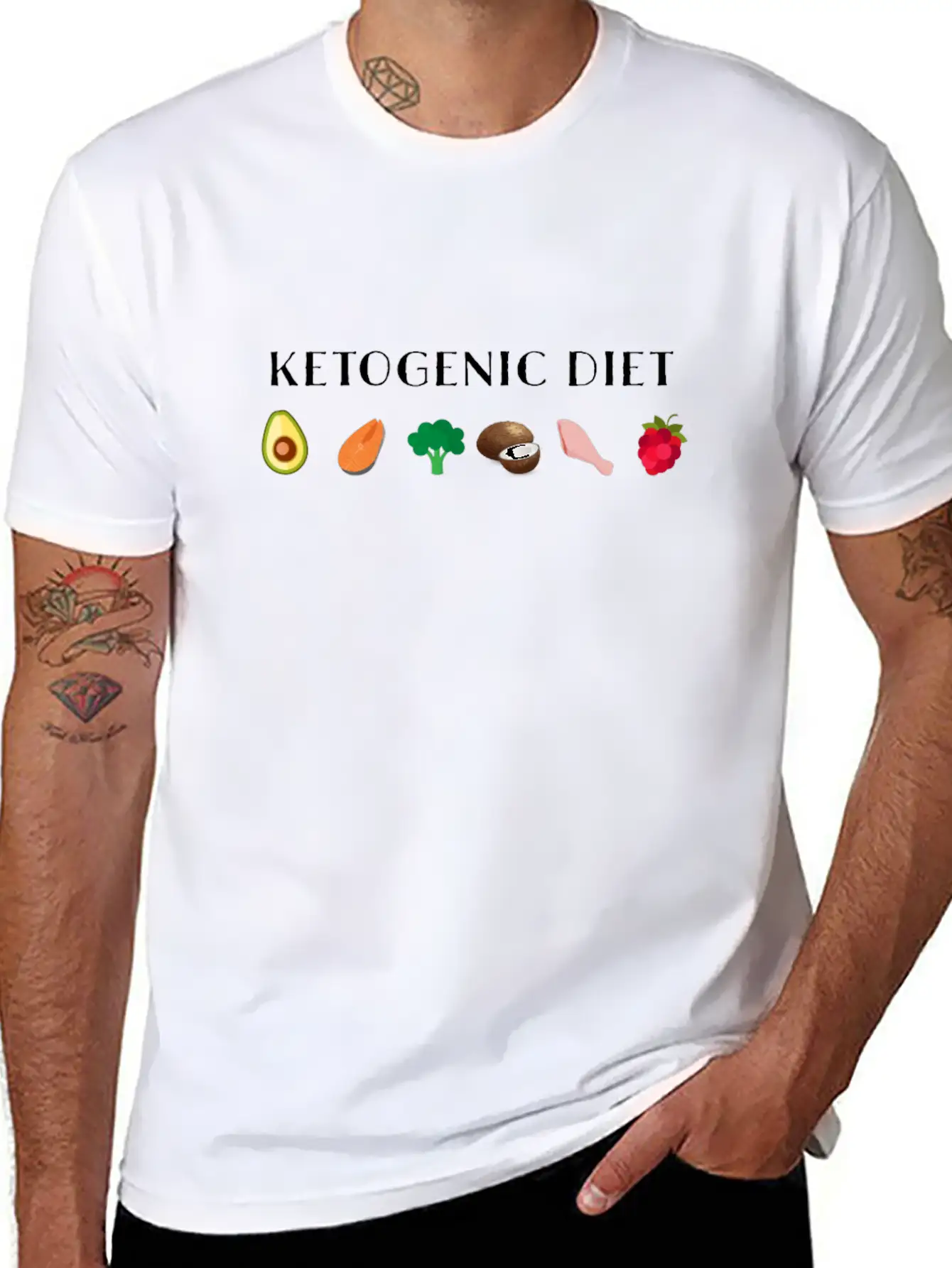 Keto Life Basic Graphic T-Shirt – Daily Comfort In Soft Cotton