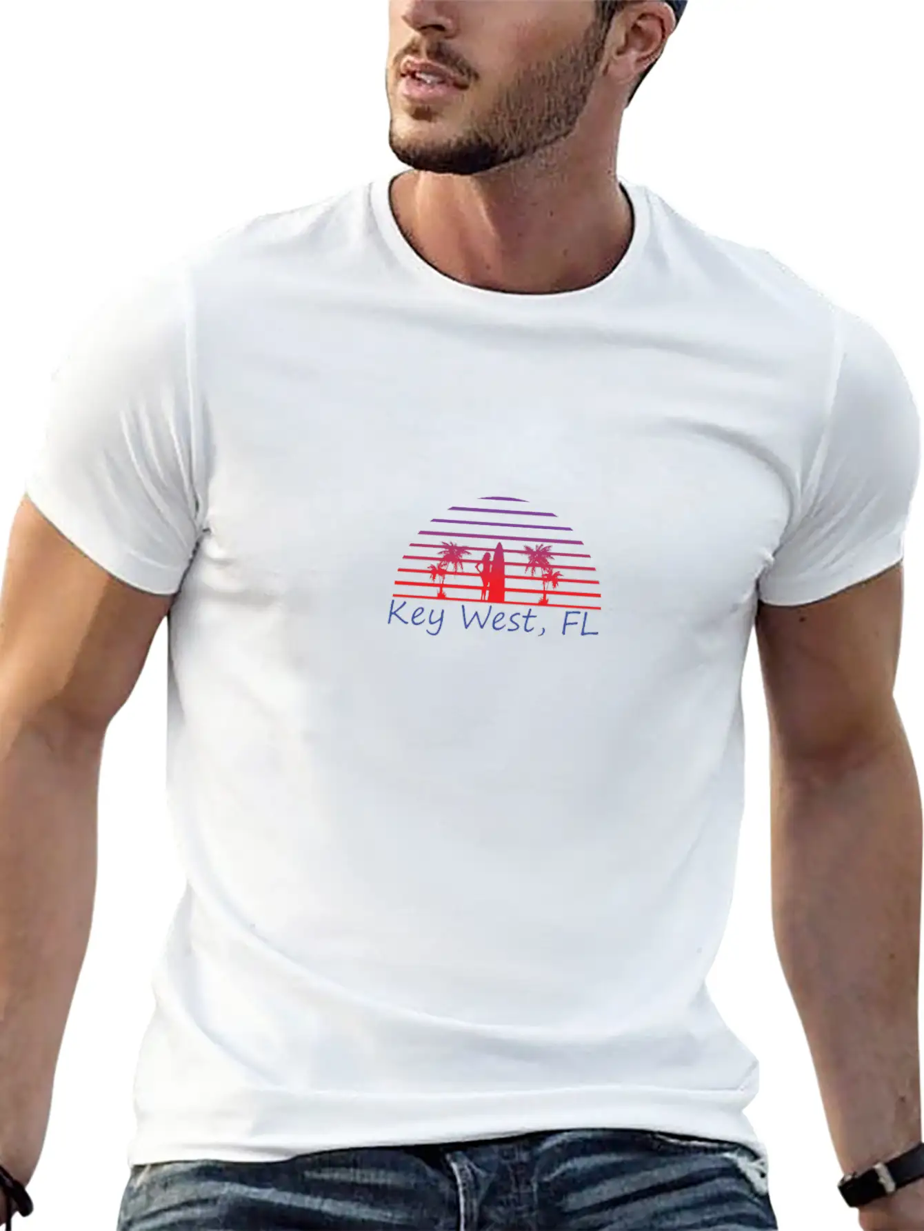 Key West Florida Basic Graphic T-Shirt – Daily Comfort In Soft Cotton