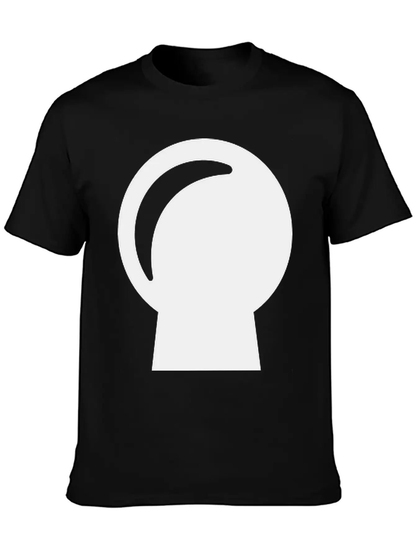 Keyhole With Blood Basic Graphic T-Shirt – Daily Comfort In Soft Cotton
