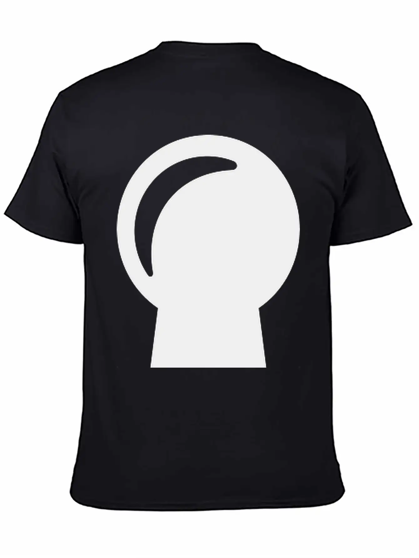 Keyhole With Blood Basic Graphic T-Shirt – Daily Comfort In Soft Cotton