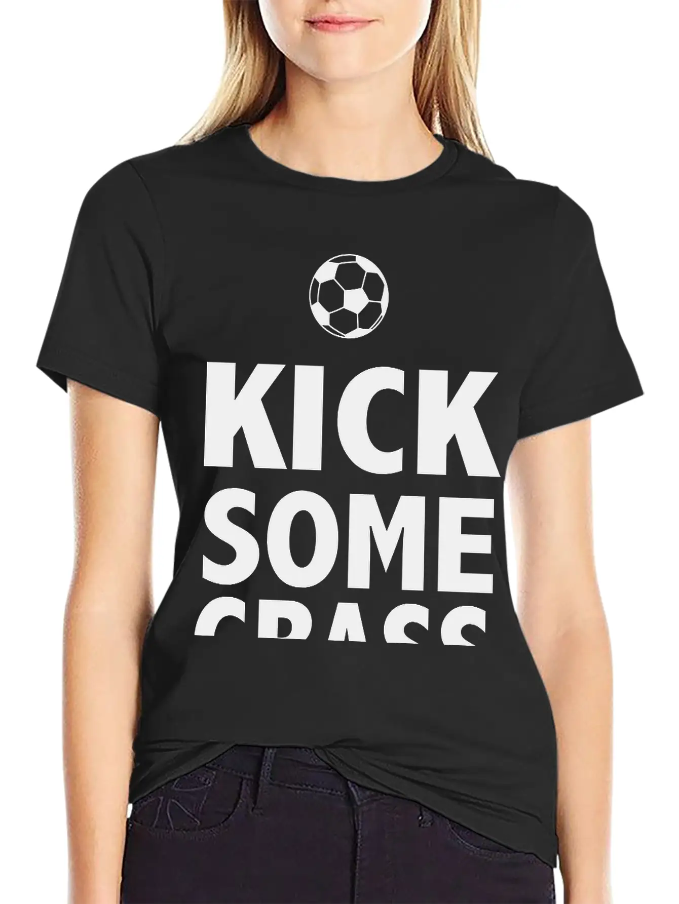 Kick Some Grass Stylish Everyday T-Shirt – Unisex Basic Cotton Tee