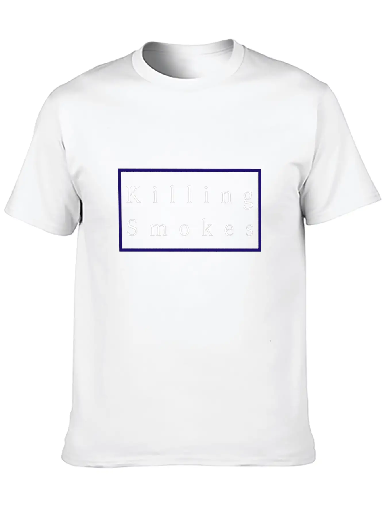 Killing Smokes Tshirt Classic Crew Neck Graphic Tee – Everyday Minimal Look