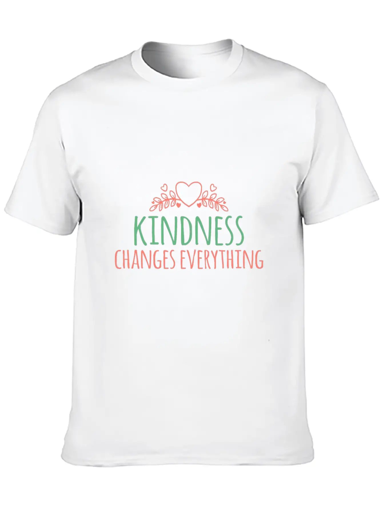 Kindness Changes Everything - Kindness Stylish Everyday T-Shirt – Unisex Basic Cotton Tee