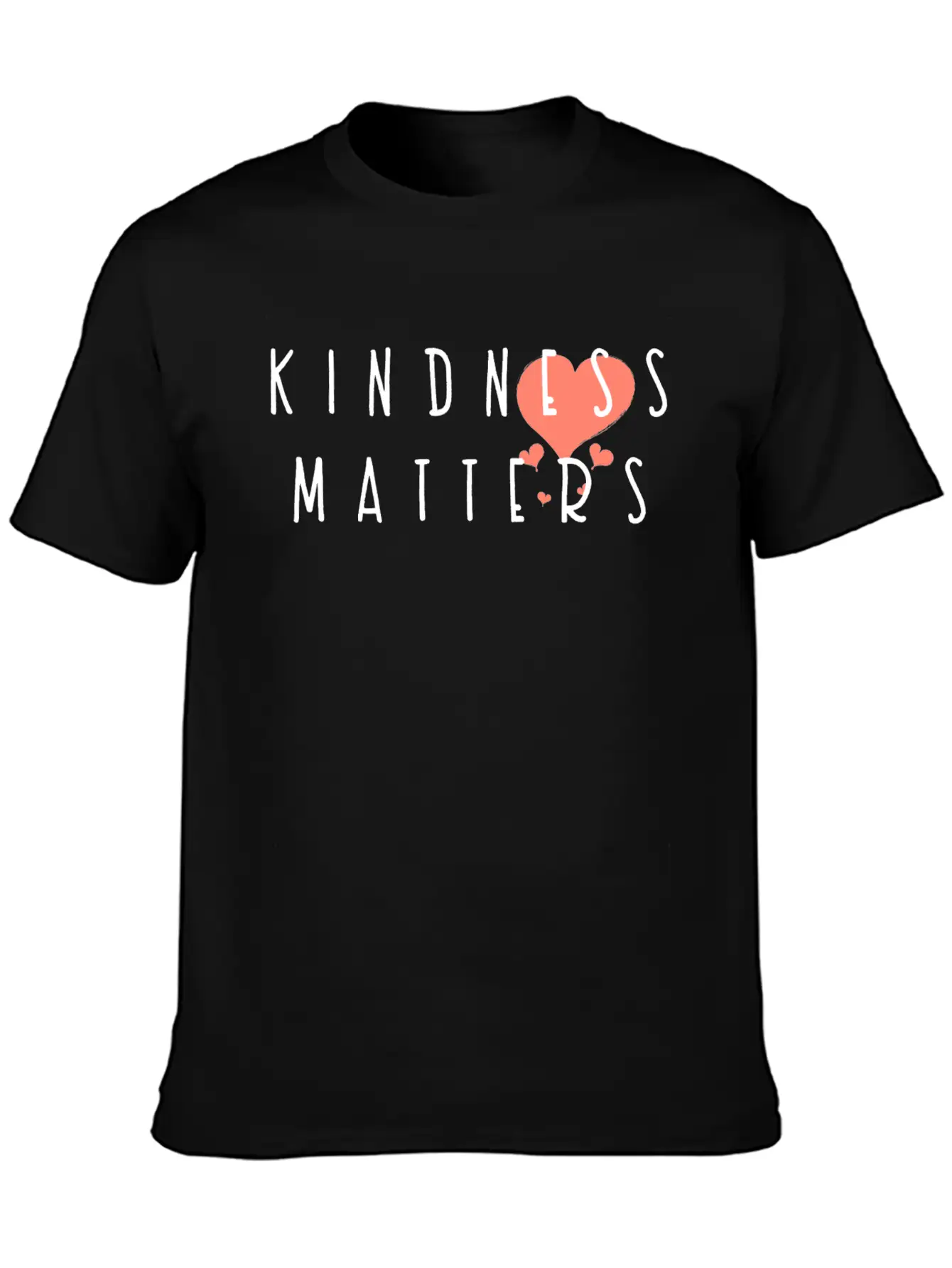 Kindness Matters Basic Graphic T-Shirt – Daily Comfort In Soft Cotton