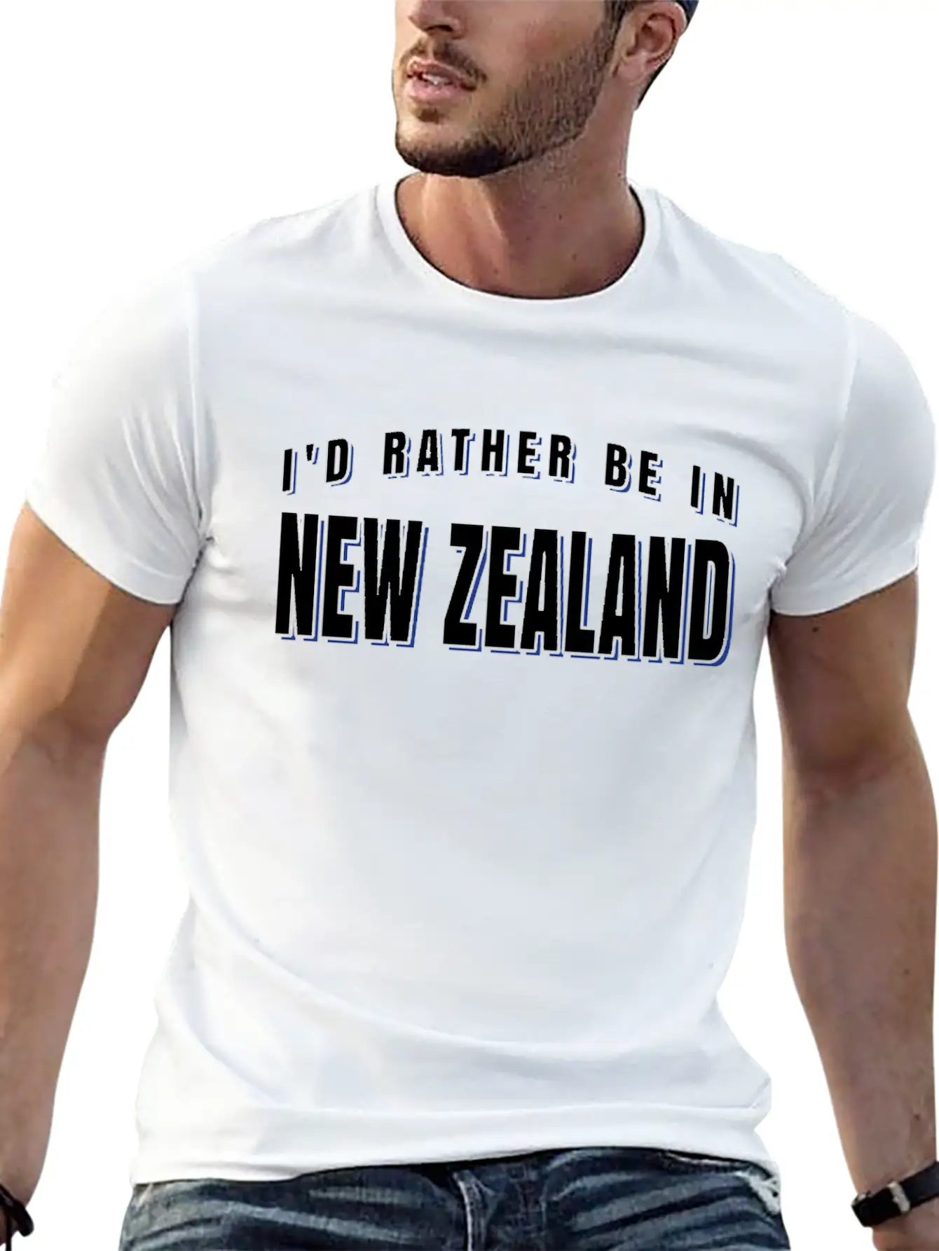 Kiwi New Zealander Stylish Everyday T-Shirt – Unisex Basic Cotton Tee
