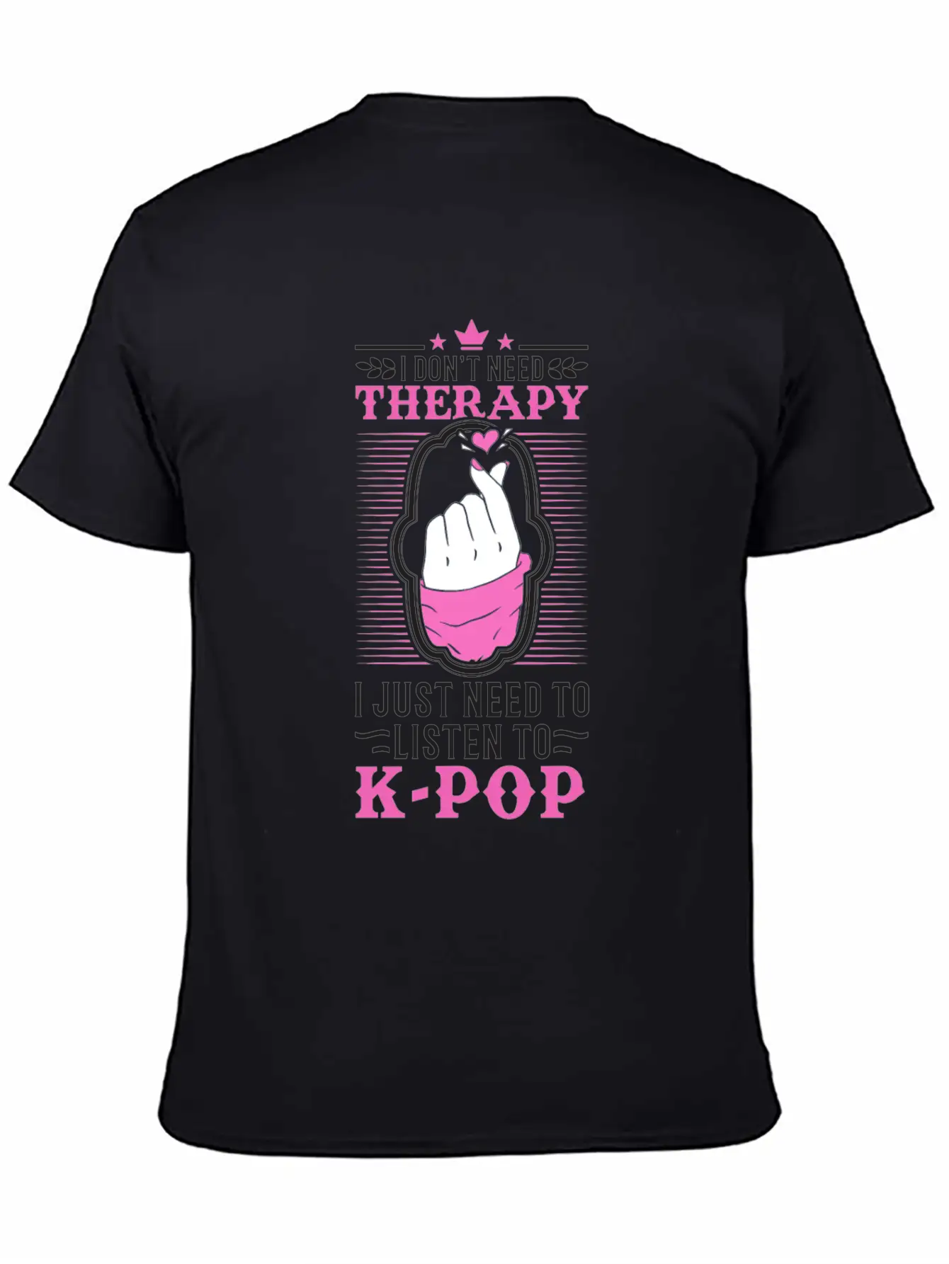 Korean Pop K-POP Music South Korea Basic Graphic T-Shirt – Daily Comfort In Soft Cotton