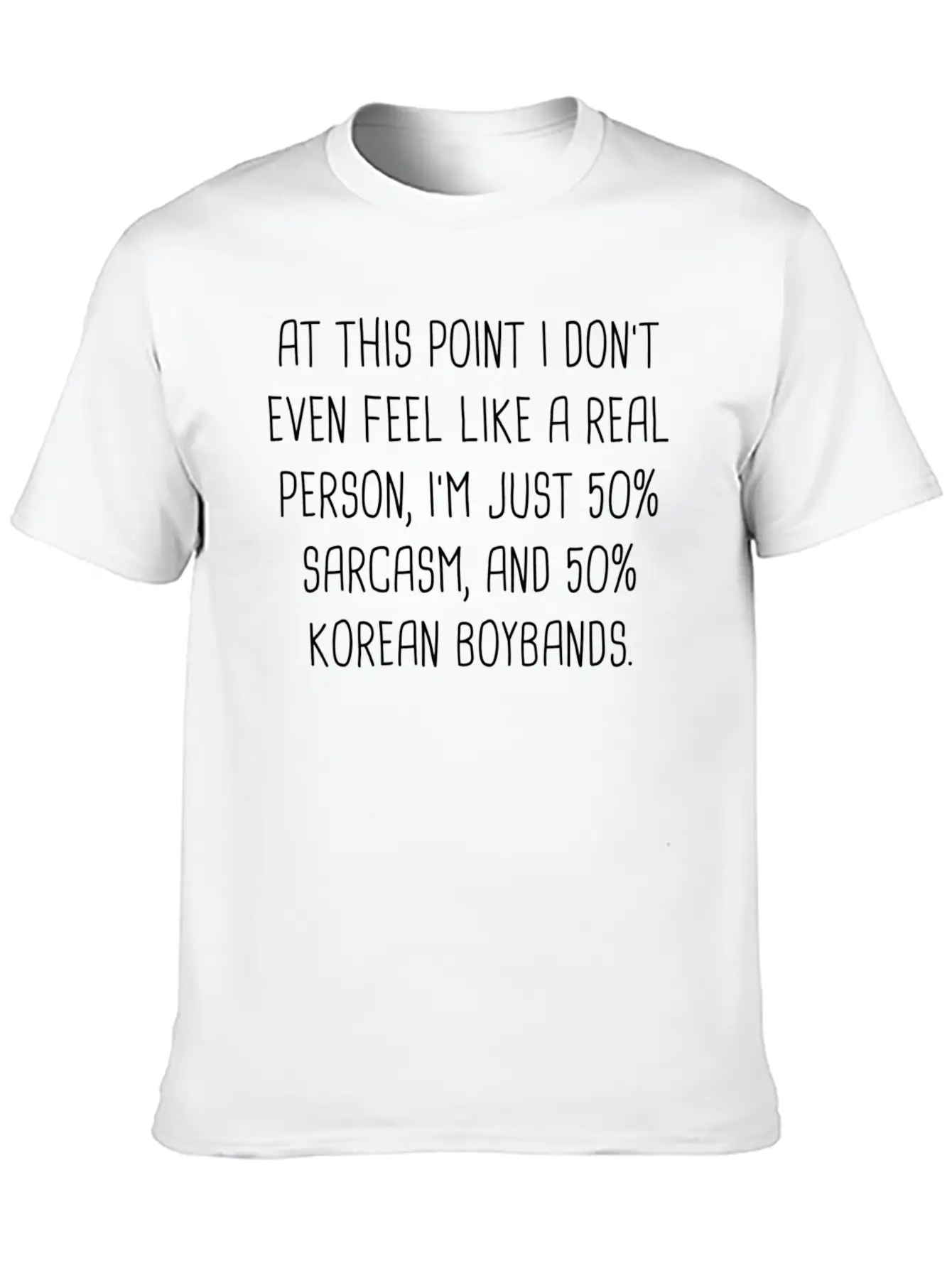 Korean Pop Kpop K-Pop Korean Drama Merchandise N Relaxed Everyday Tee – Lightweight And Durable Cotton
