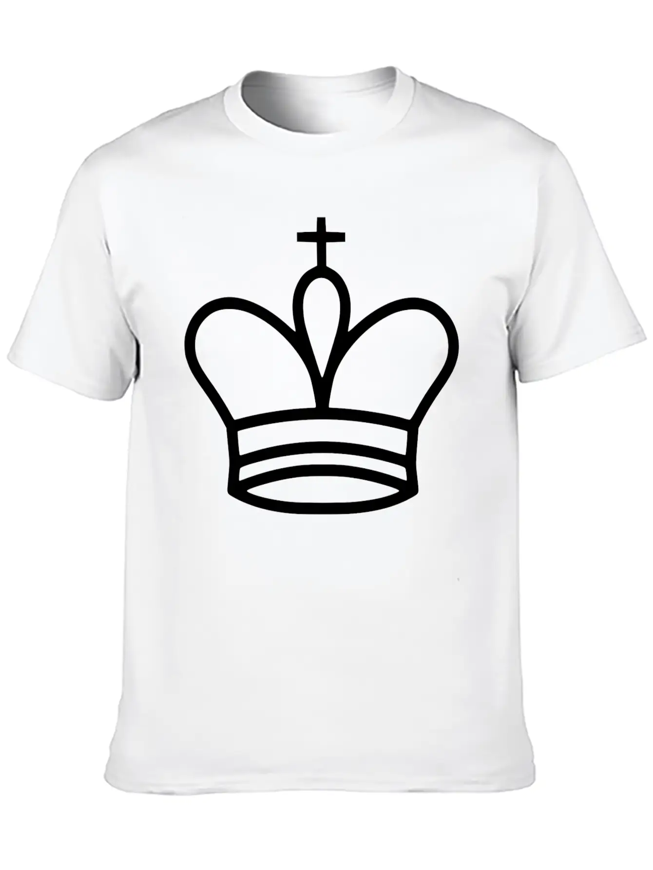Krone Crown Koenig King Castle Schloss Tower Burg4 Stylish Everyday T-Shirt – Unisex Basic Cotton Tee
