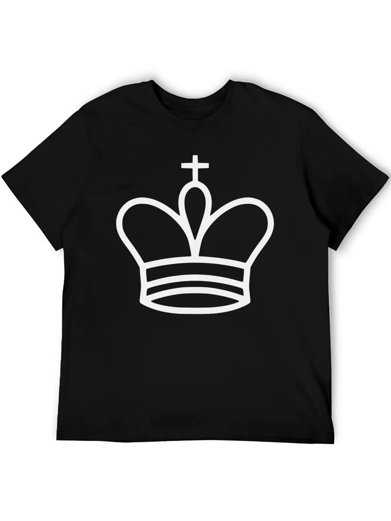 Krone Crown Koenig King Castle Schloss Tower Burg4 Stylish Everyday T-Shirt – Unisex Basic Cotton Tee