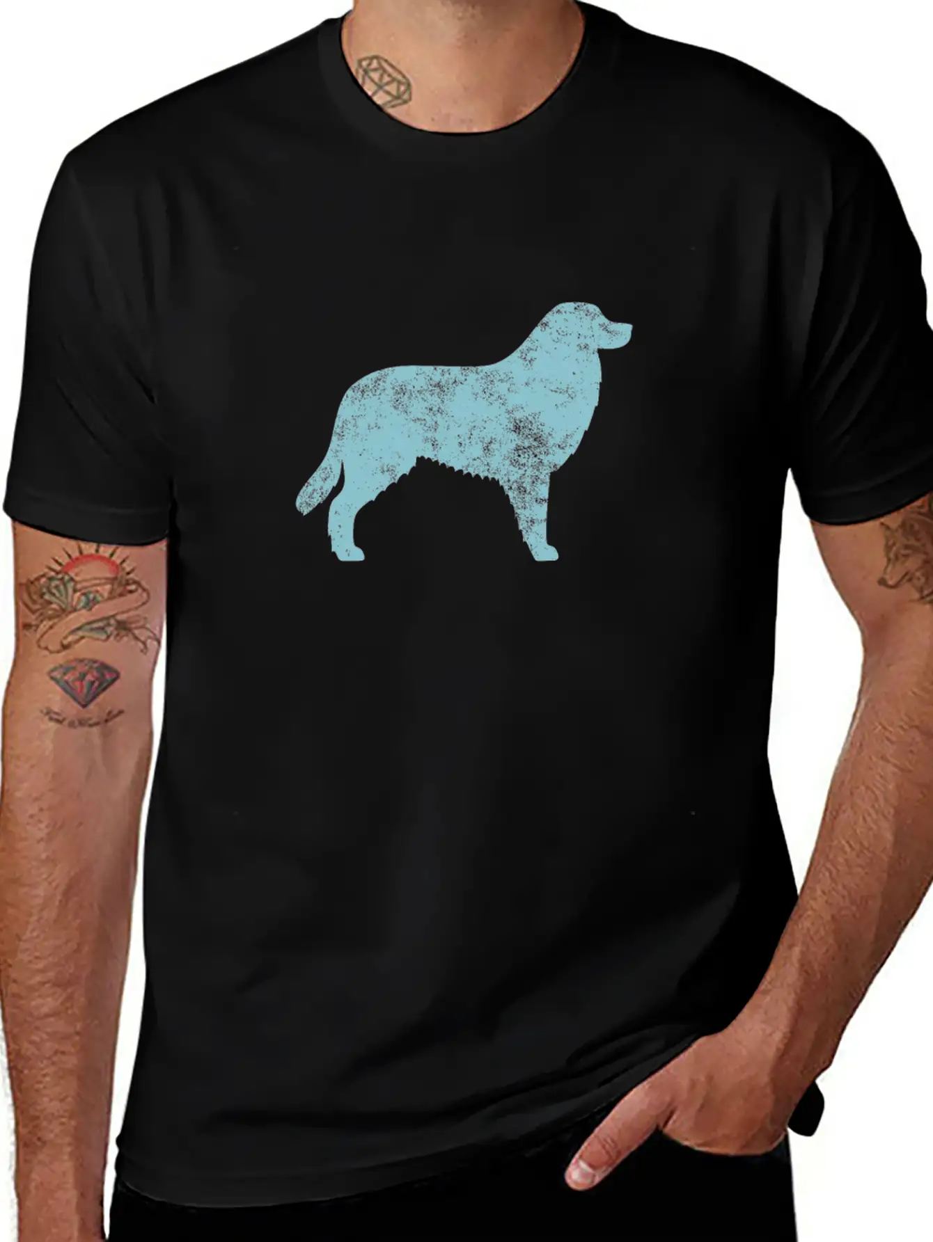 Kuvasz Dog Owner Cool Dog Gift Idea Basic Graphic T-Shirt – Daily Comfort In Soft Cotton