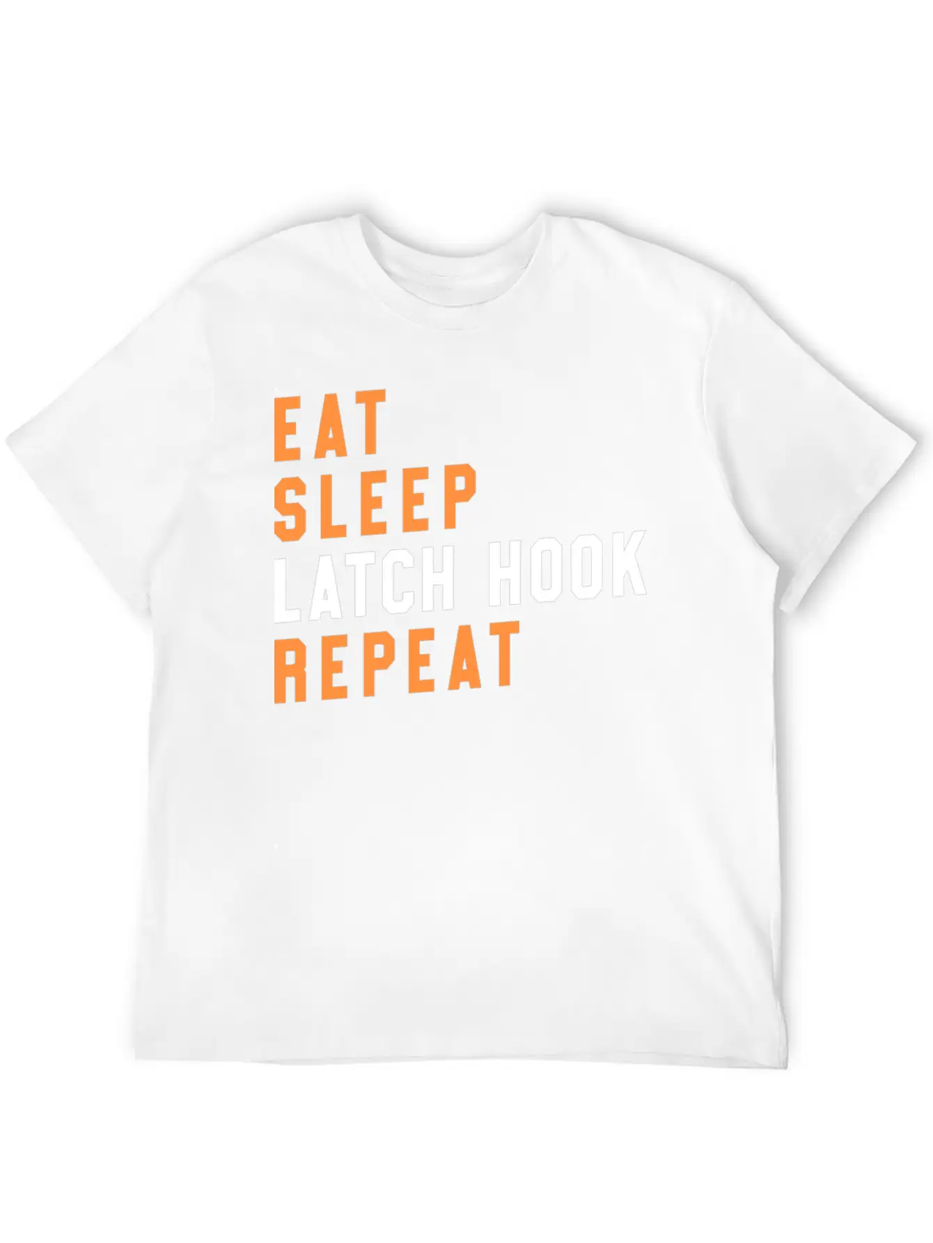 Latch Hooking Stylish Everyday T-Shirt – Unisex Basic Cotton Tee