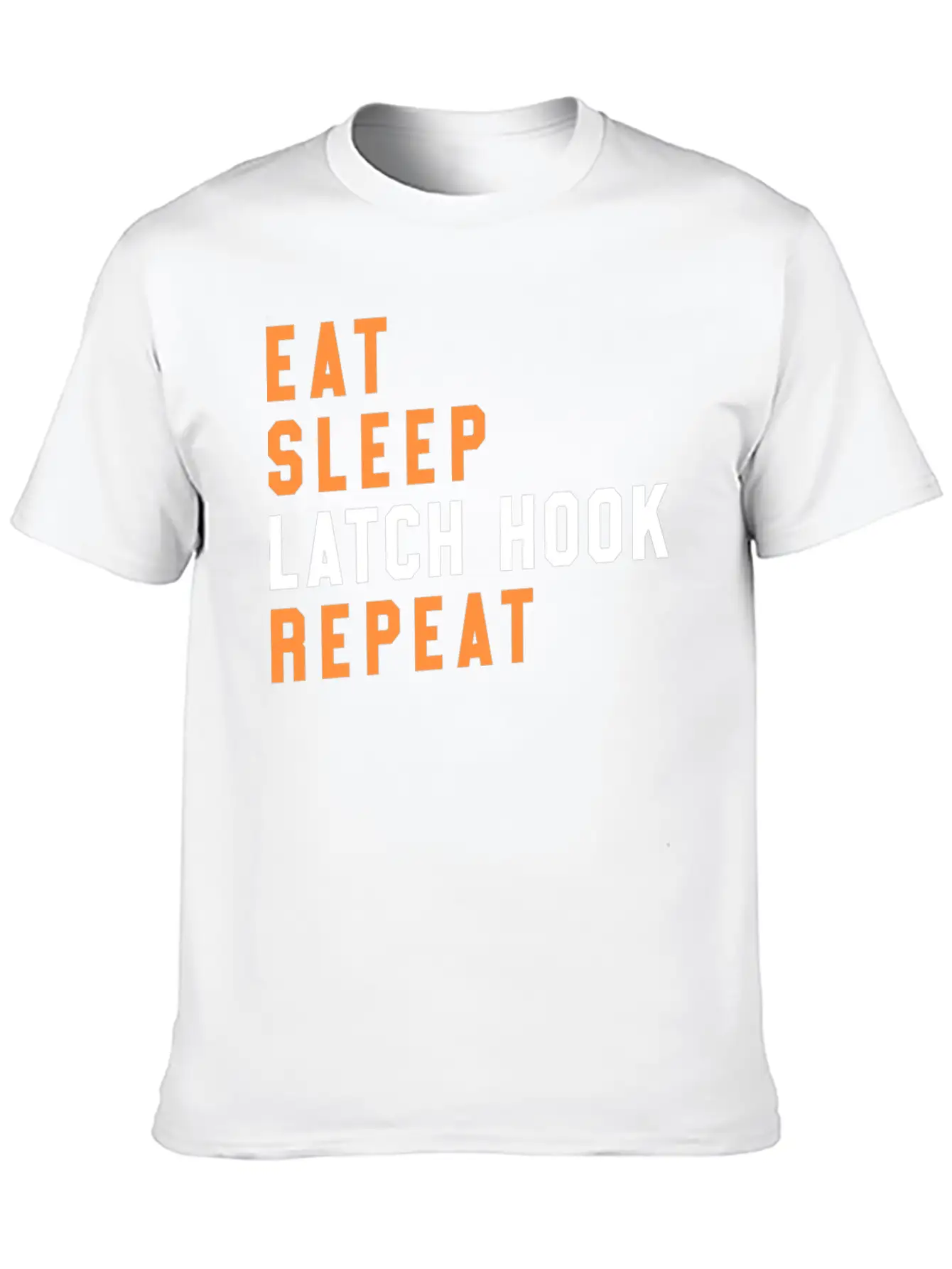 Latch Hooking Stylish Everyday T-Shirt – Unisex Basic Cotton Tee