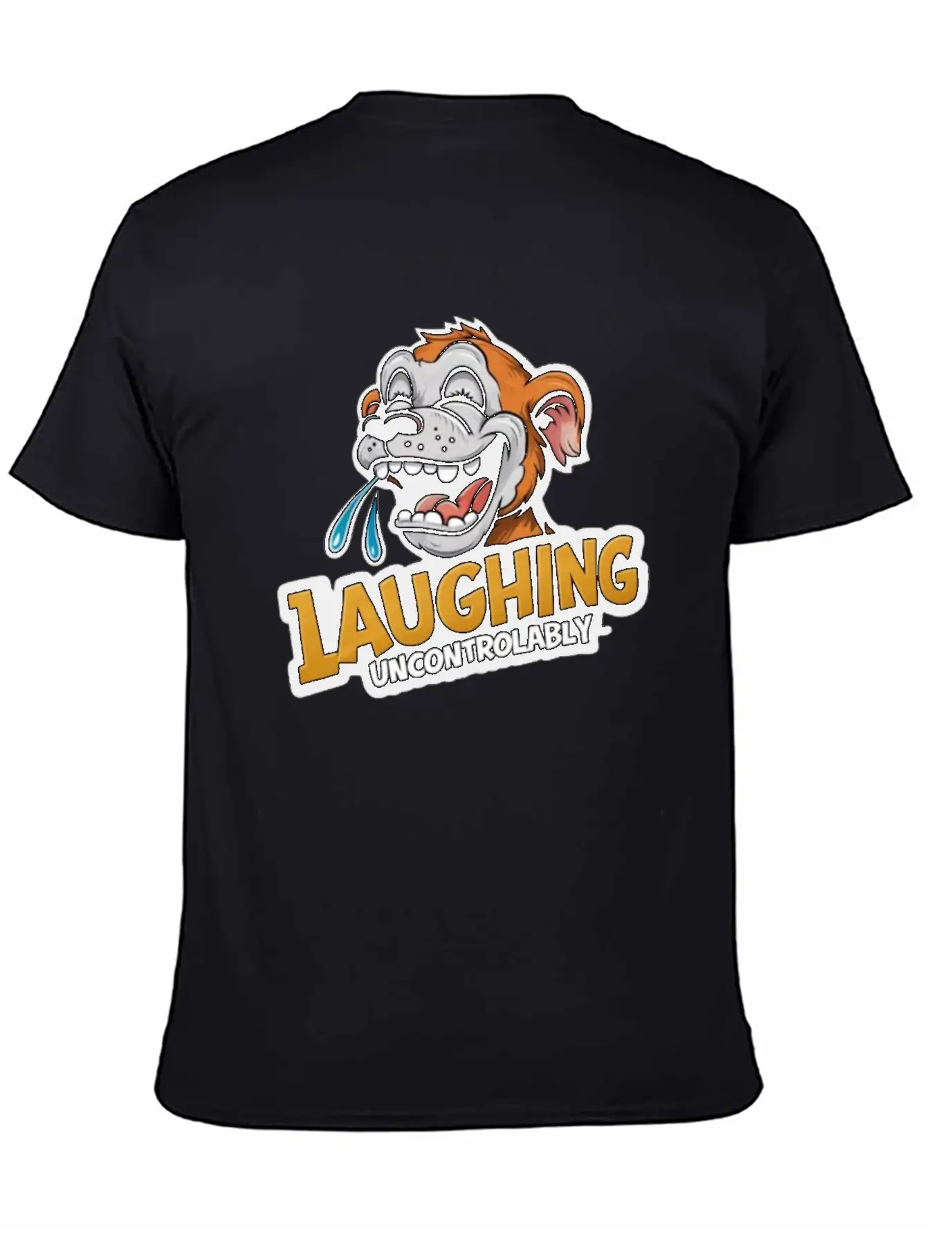 Laughing Uncontrolably Relaxed Everyday Tee – Lightweight And Durable Cotton
