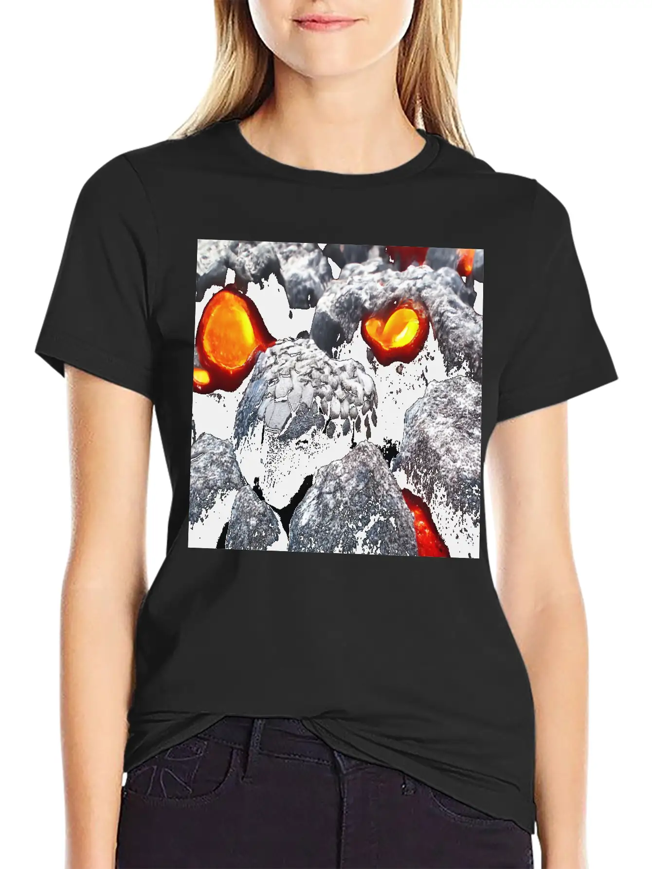 Lava Rock Stylish Everyday T-Shirt – Unisex Basic Cotton Tee