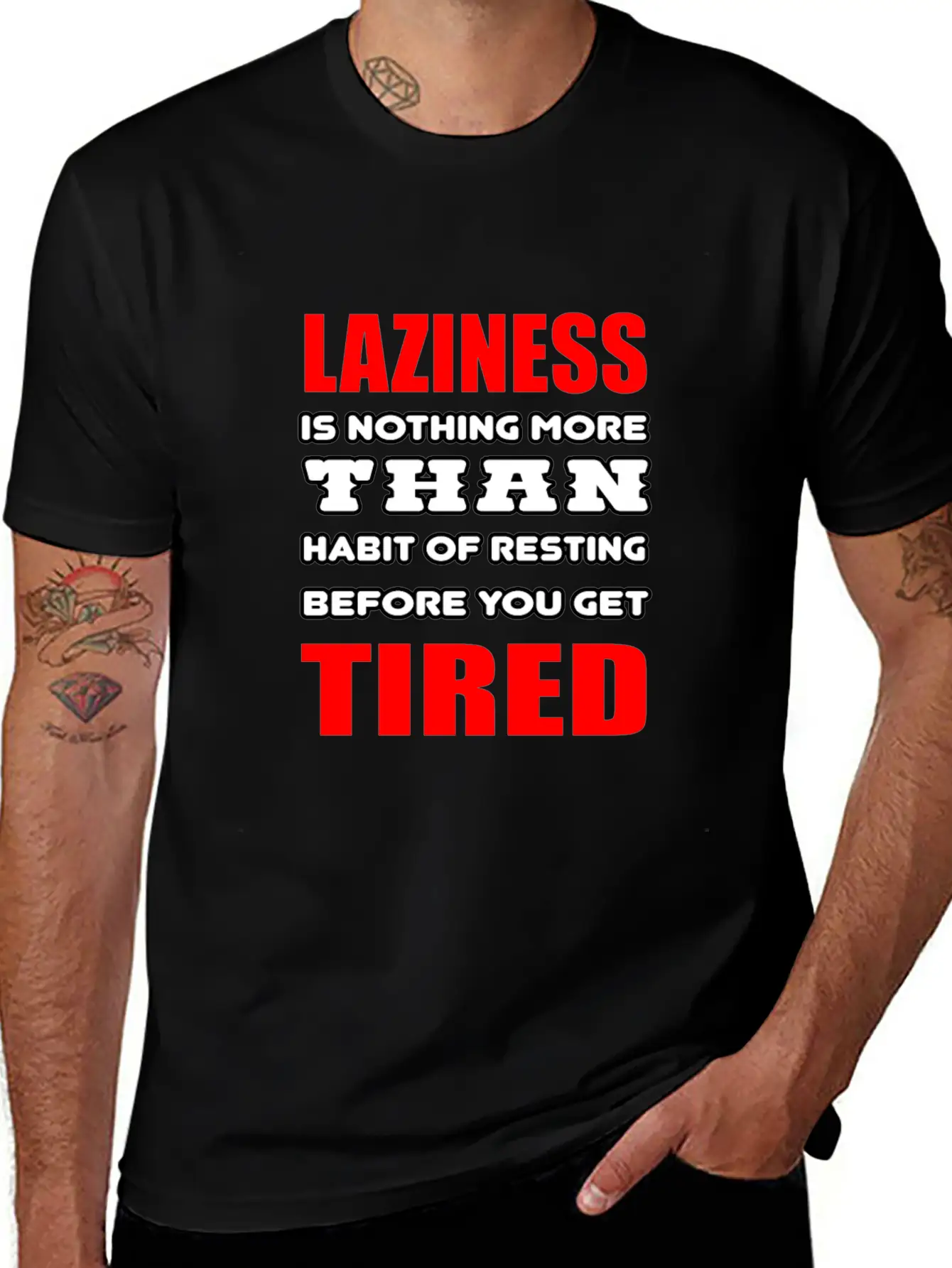 Laziness Relaxed Everyday Tee – Lightweight And Durable Cotton