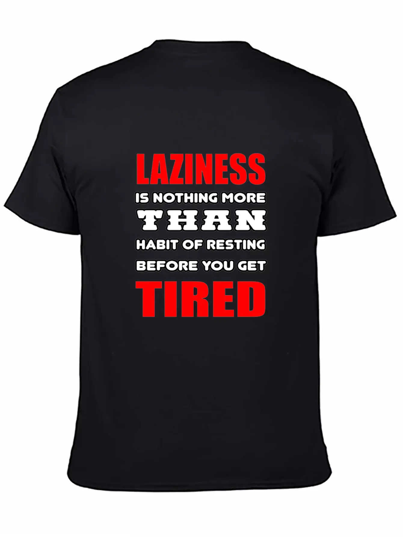Laziness Relaxed Everyday Tee – Lightweight And Durable Cotton