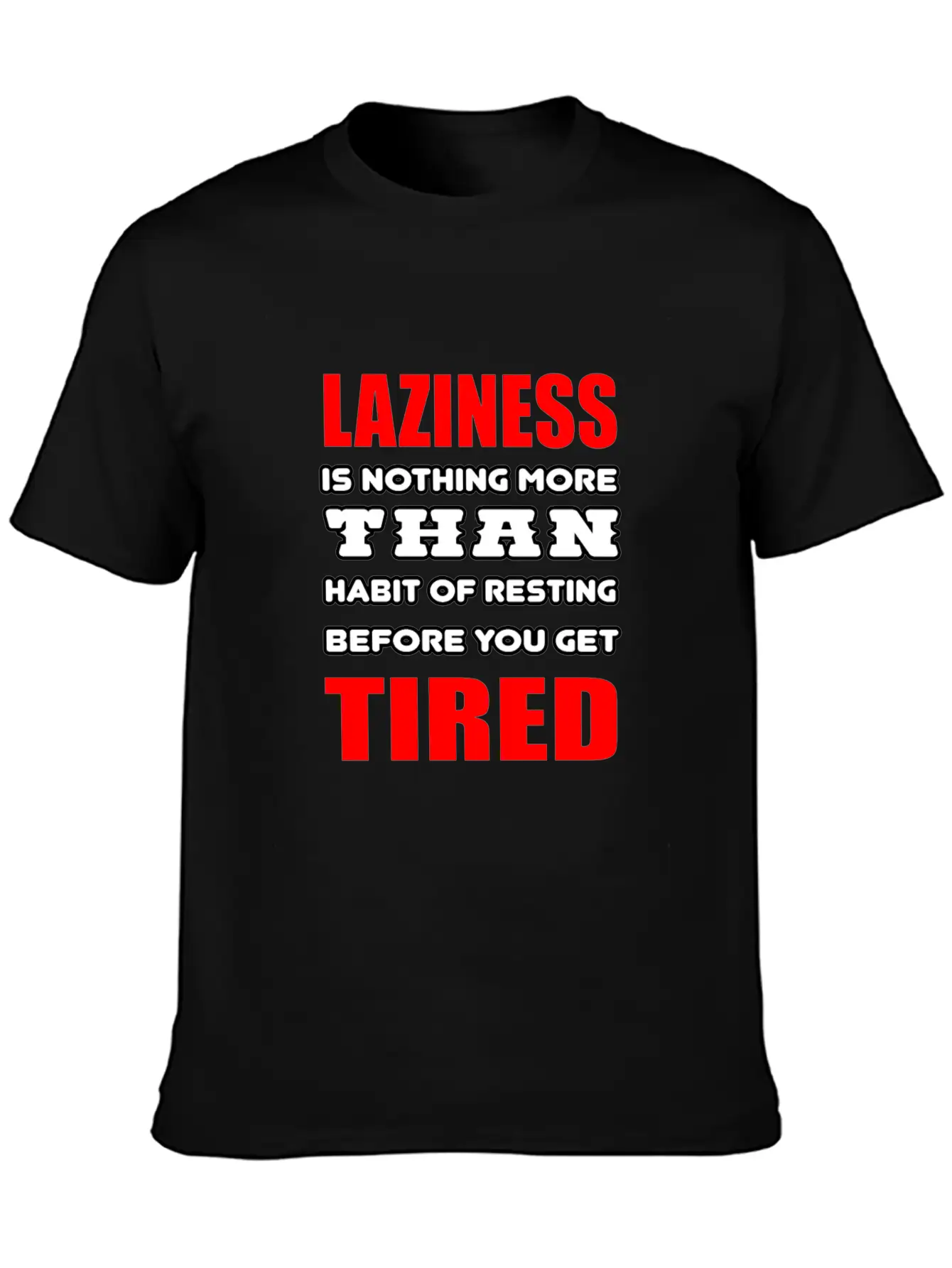 Laziness Relaxed Everyday Tee – Lightweight And Durable Cotton