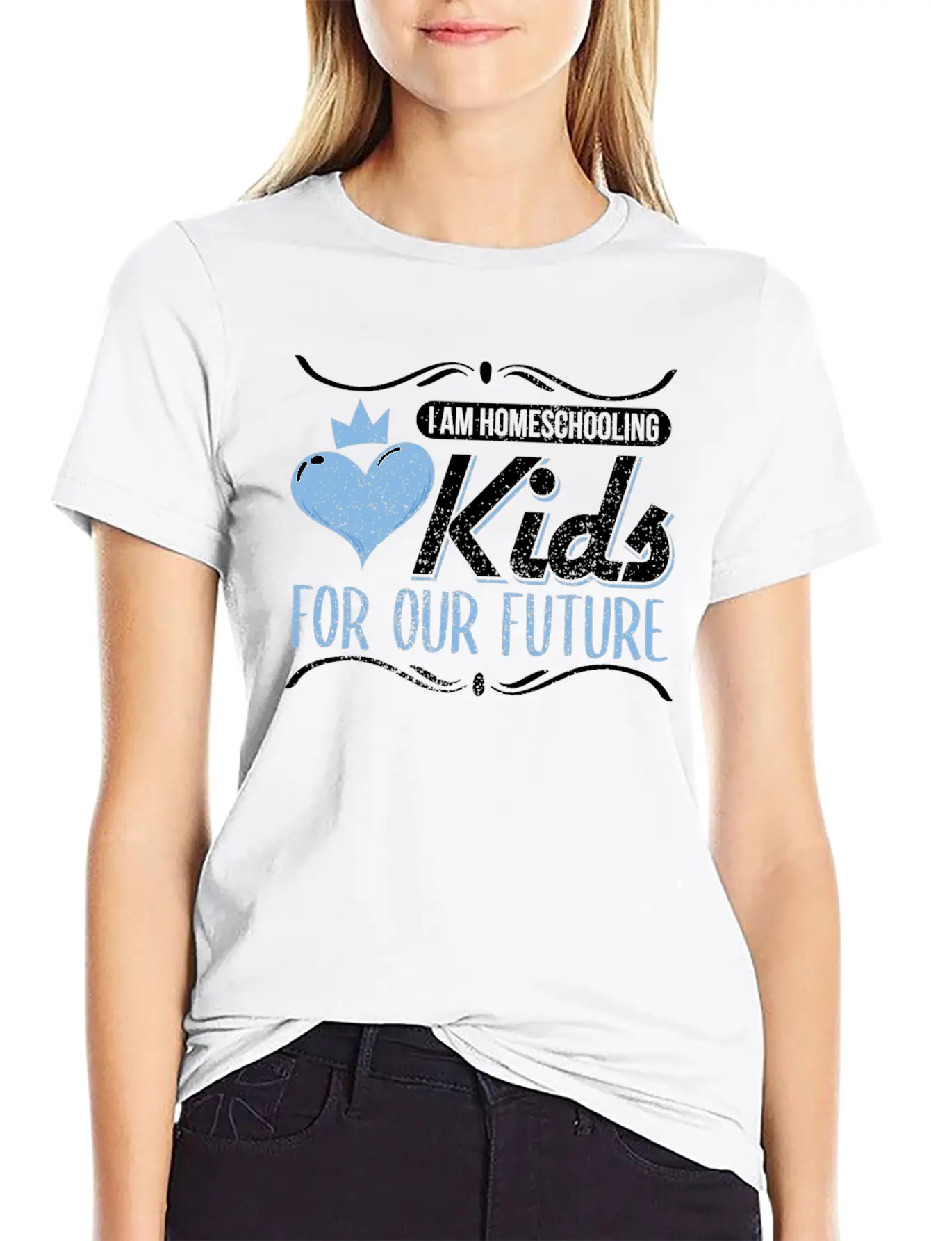 Learning Teaching Homeschooling Gift Casual Graphic T-Shirt – Simple And Comfortable Daily Wear