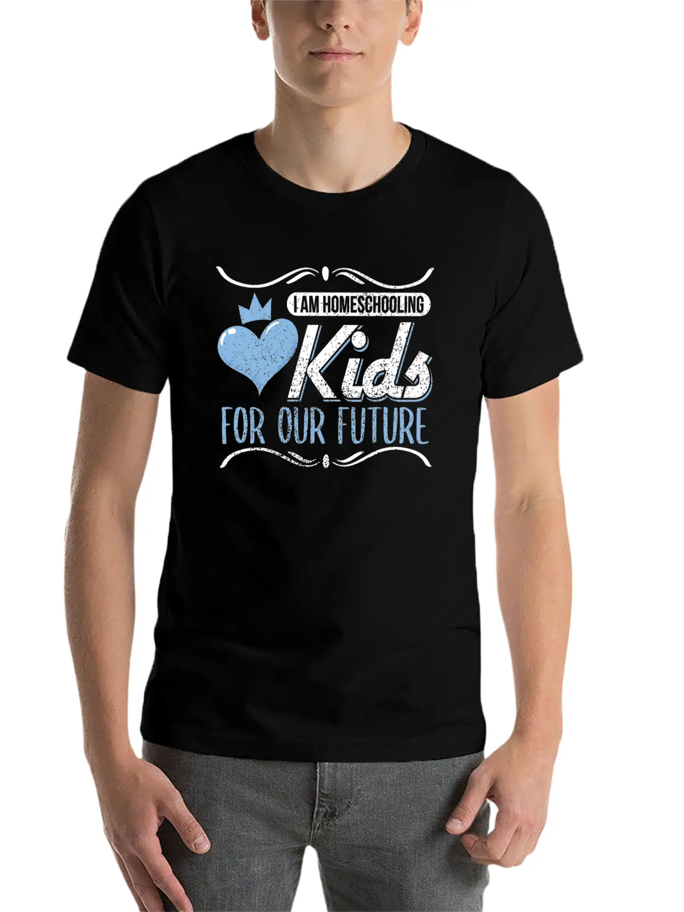 Learning Teaching Homeschooling Gift Casual Graphic T-Shirt – Simple And Comfortable Daily Wear