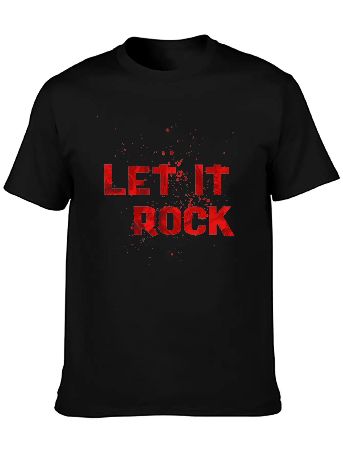 LET IT ROCK 2 Relaxed Everyday Tee – Lightweight And Durable Cotton